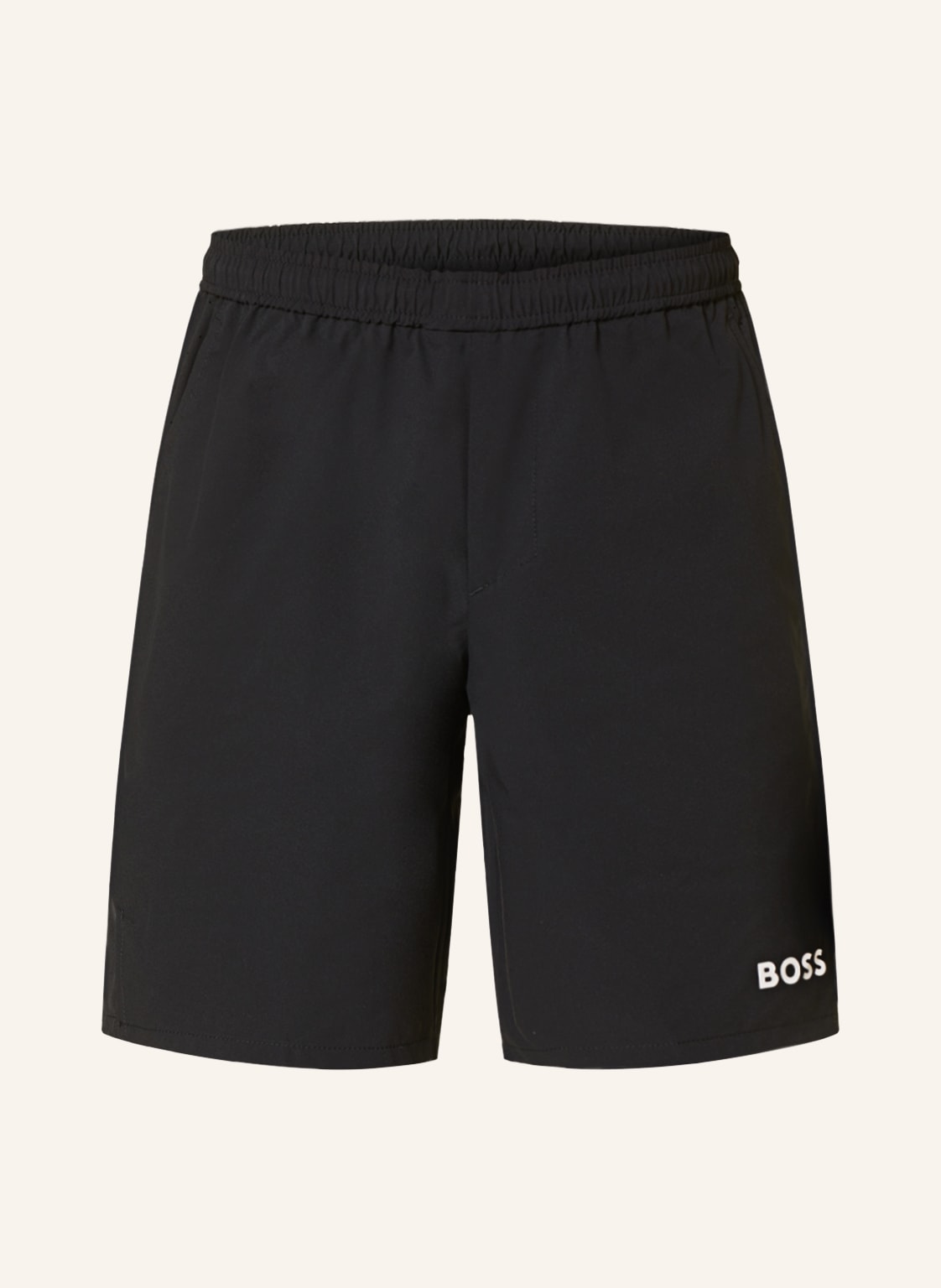 Image of Boss Trainingsshorts schwarz