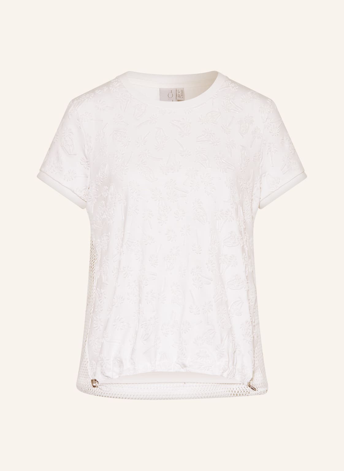 Image of Ulli Ehrlich Sportalm T-Shirt Mit Mesh weiss