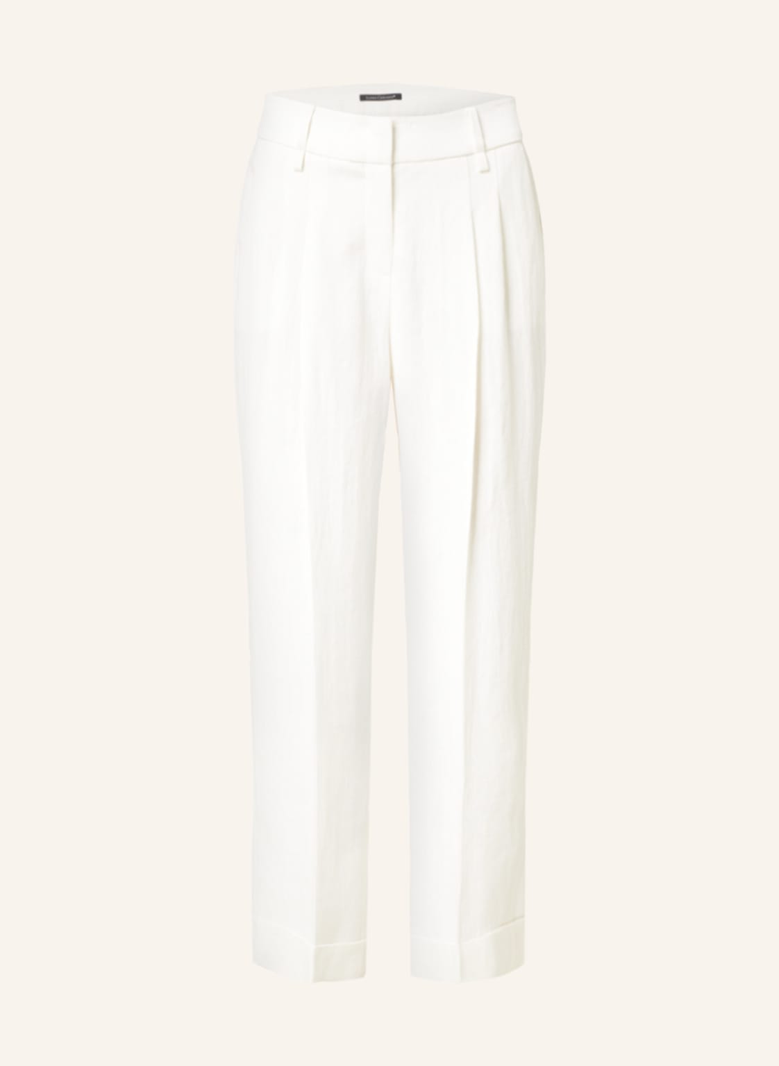 Image of Luisa Cerano Culotte Mit Leinen weiss