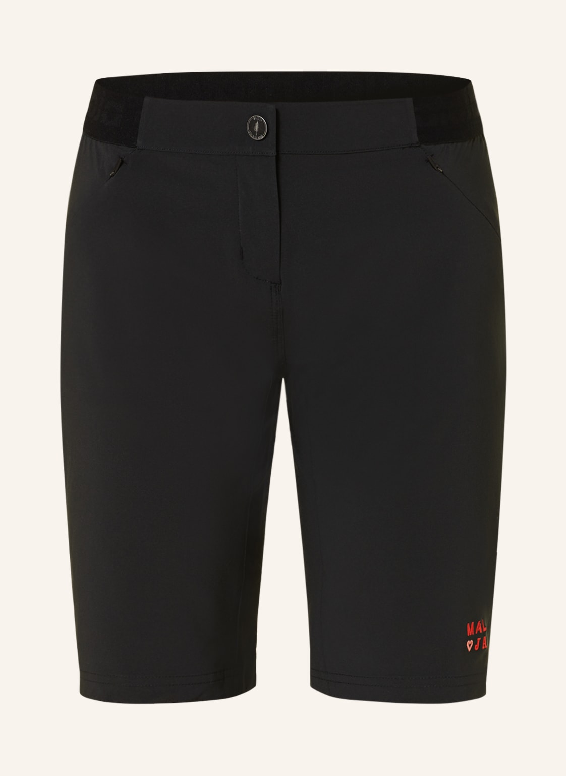 Image of Maloja Radhose Anemonam. Ohne Gepolsterten Einsatz schwarz