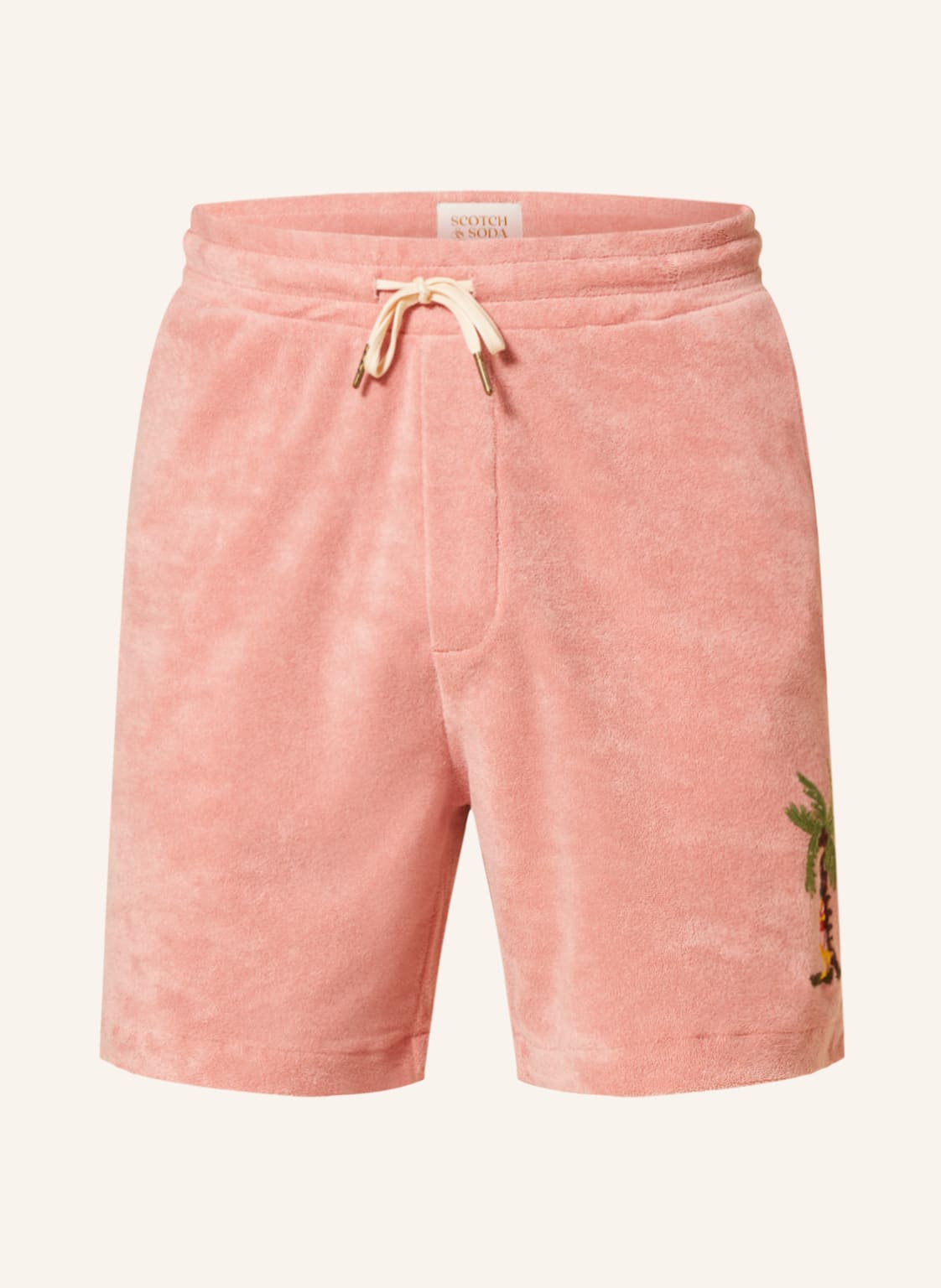 Image of Scotch & Soda Frotteeshorts Fave rosa