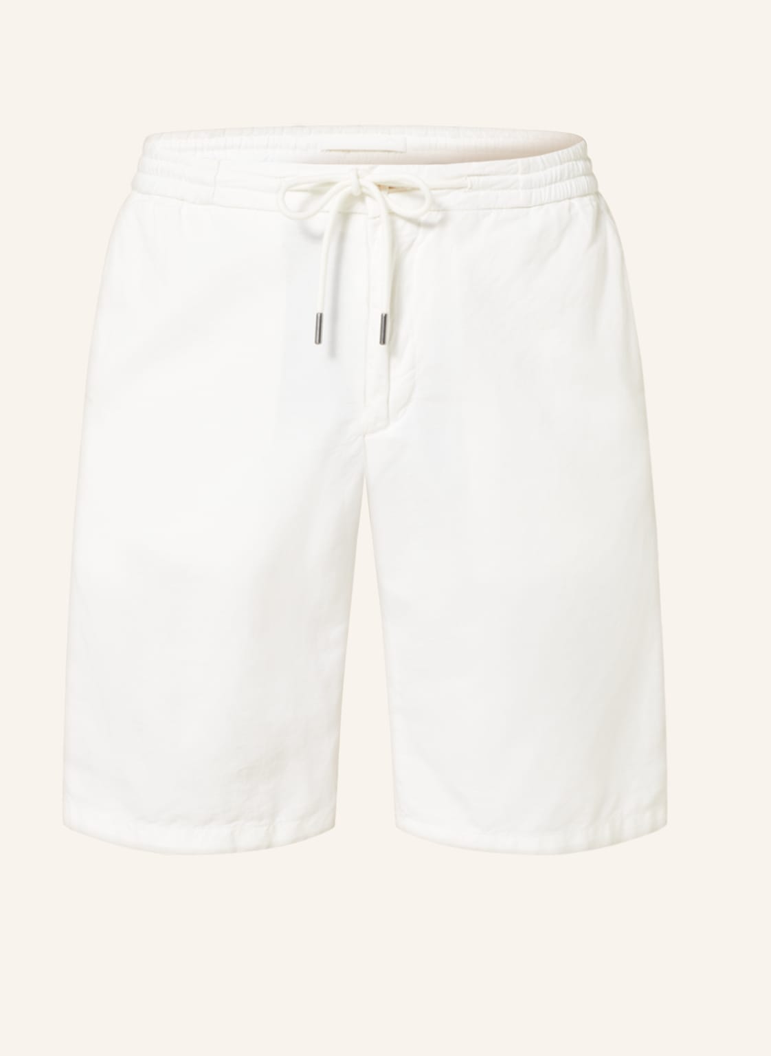 Image of Hackett London Shorts Mit Leinen weiss
