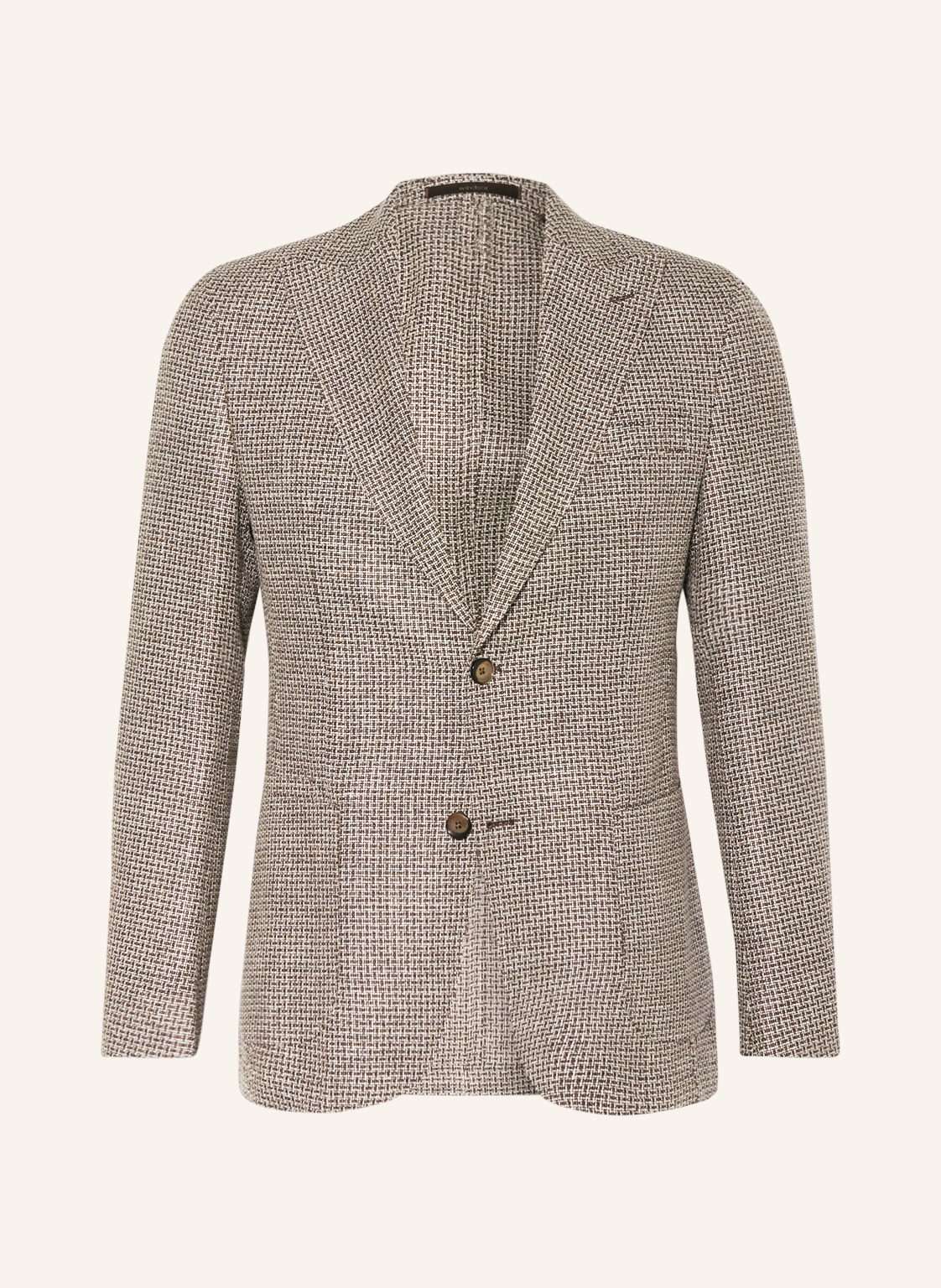 Image of Windsor. Sakko Extra Slim Fit Mit Leinen beige