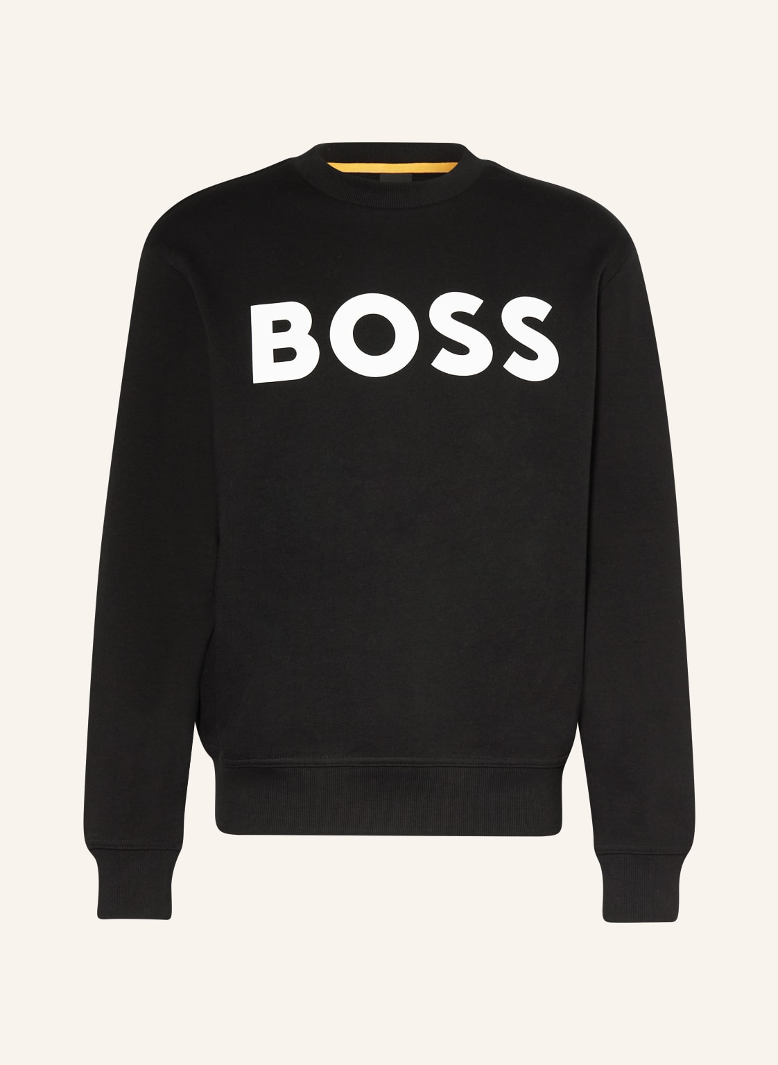 Image of Boss Sweatshirt Webasiccrew schwarz