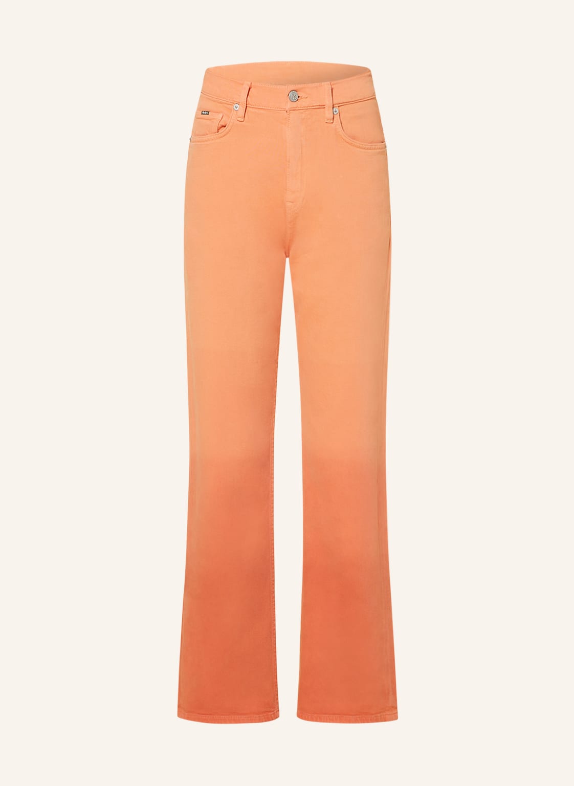 Image of Pepe Jeans Bootcut Jeans Robyn orange