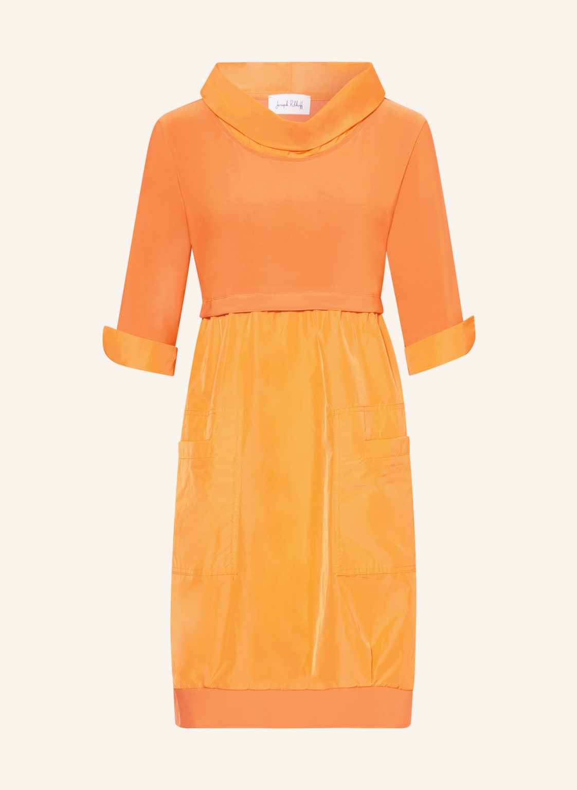 Image of Joseph Ribkoff Kleid Mit 3/4-Arm orange