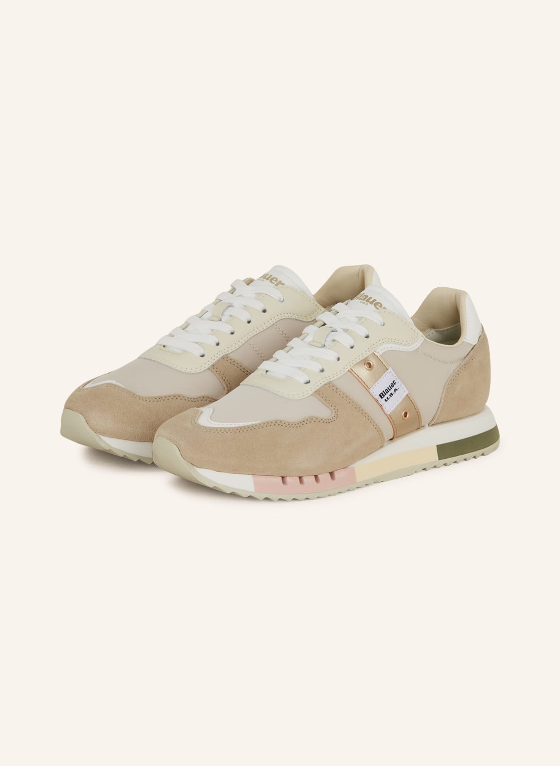Image of Blauer Sneaker Melrose beige
