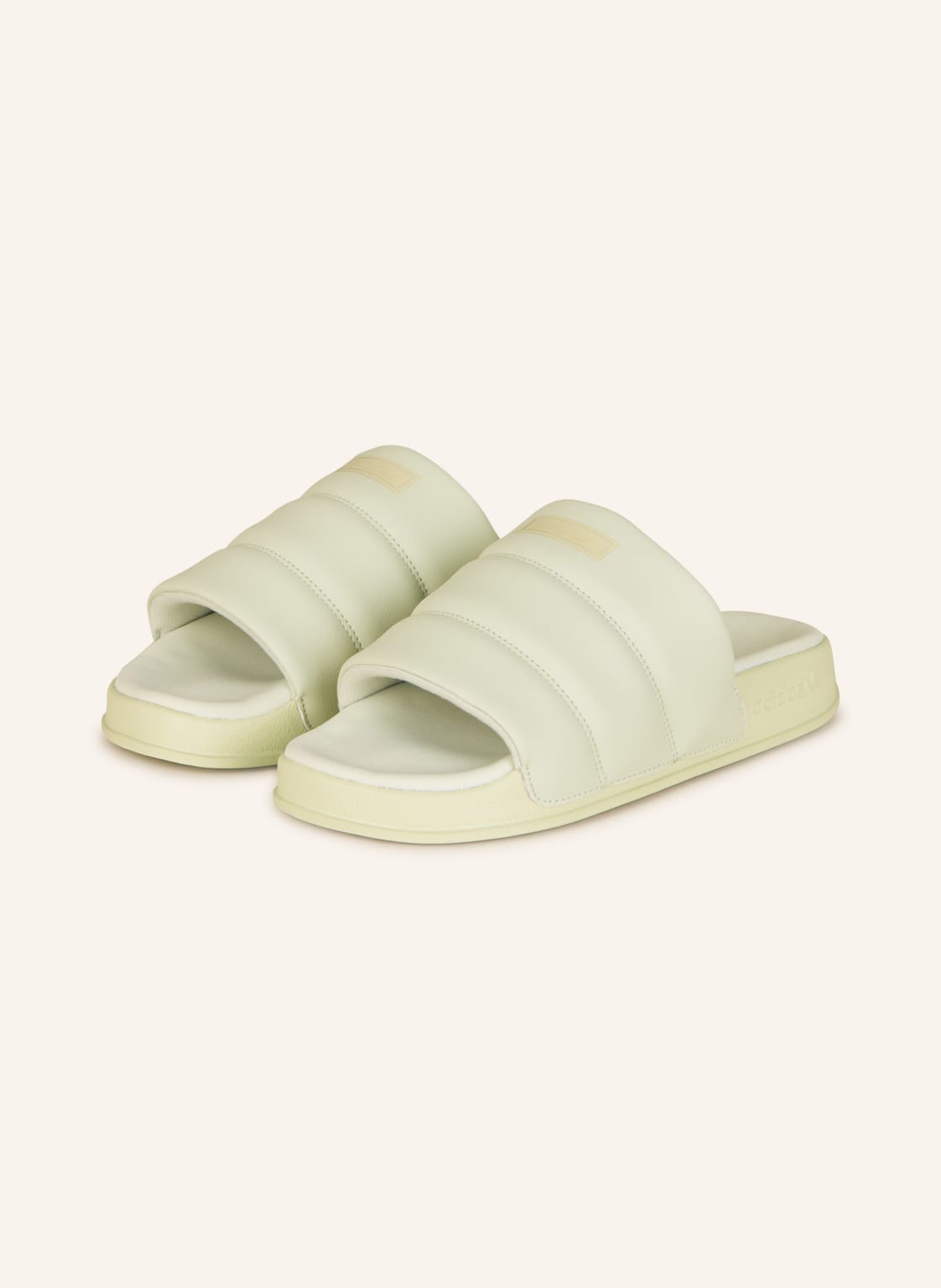 Image of Adidas Originals Pantoletten Adilette Essential gruen