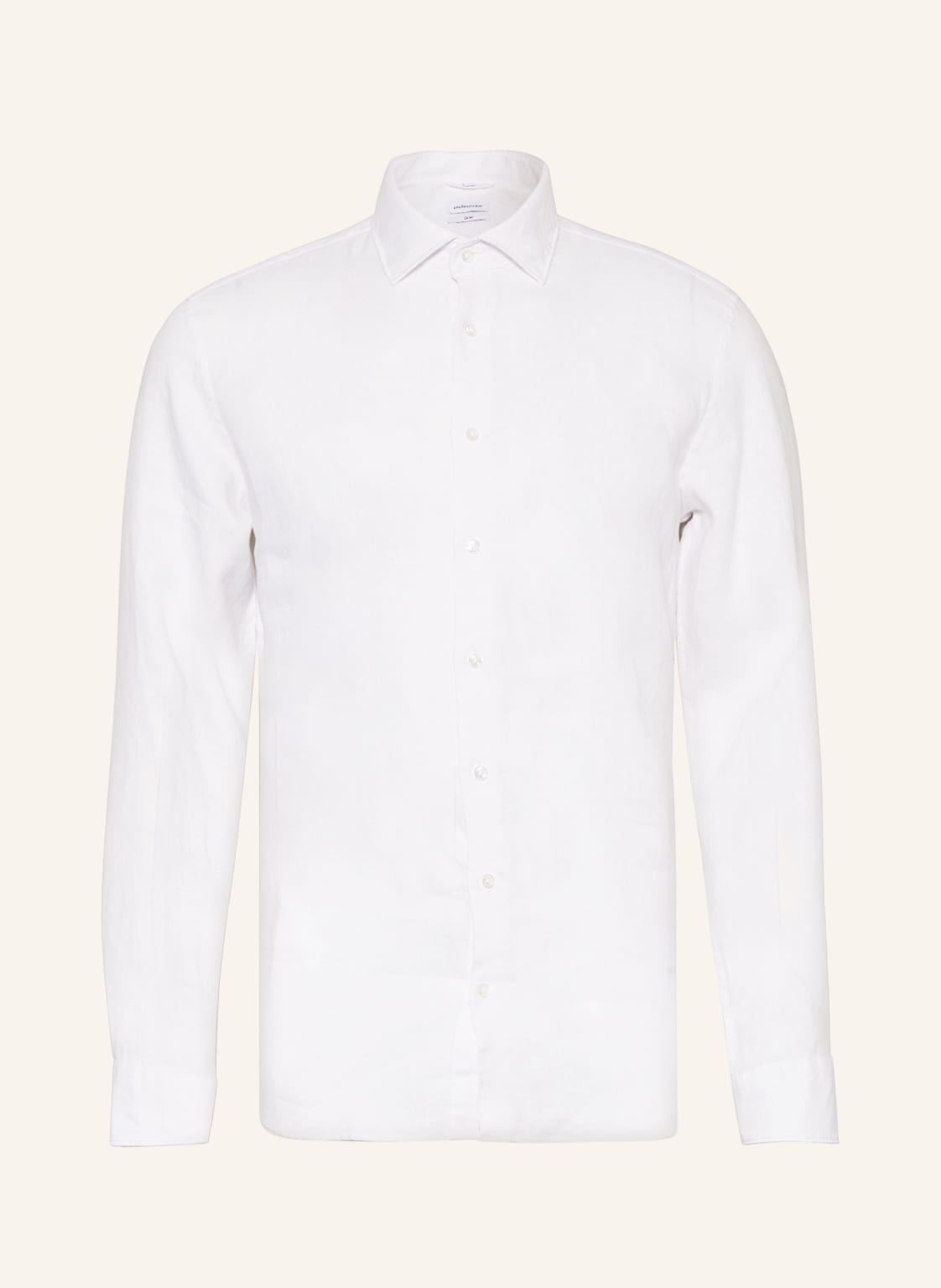 Image of Seidensticker Leinenhemd Slim Fit weiss