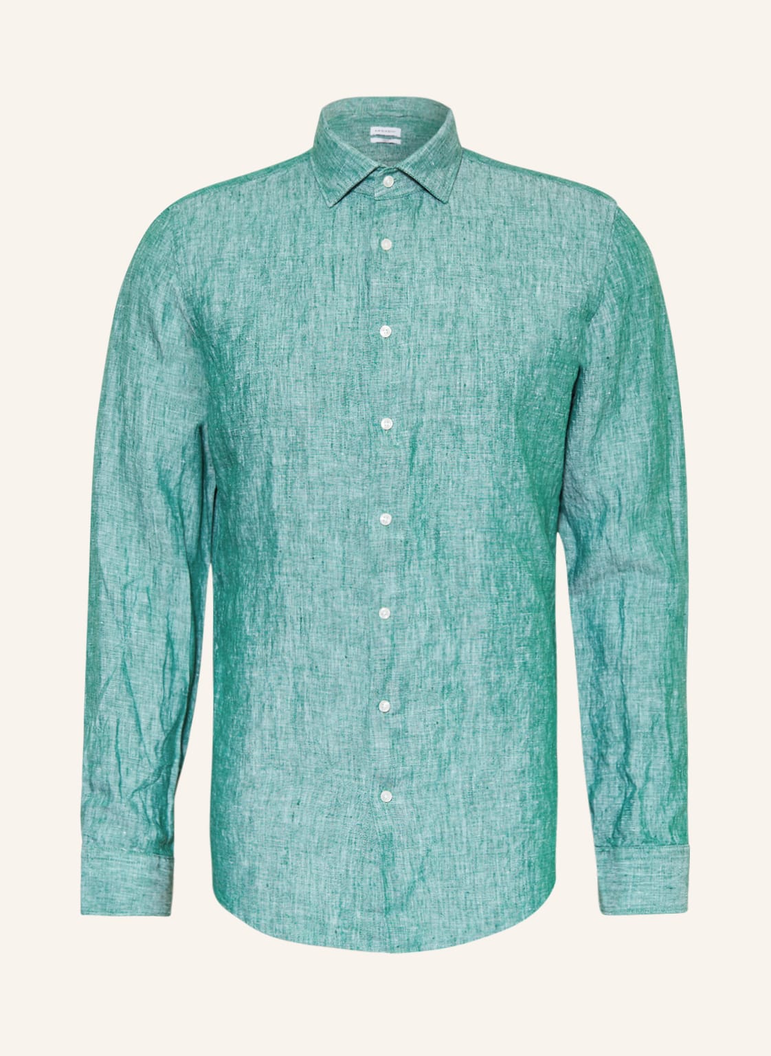 Image of Seidensticker Leinenhemd Slim Fit gruen