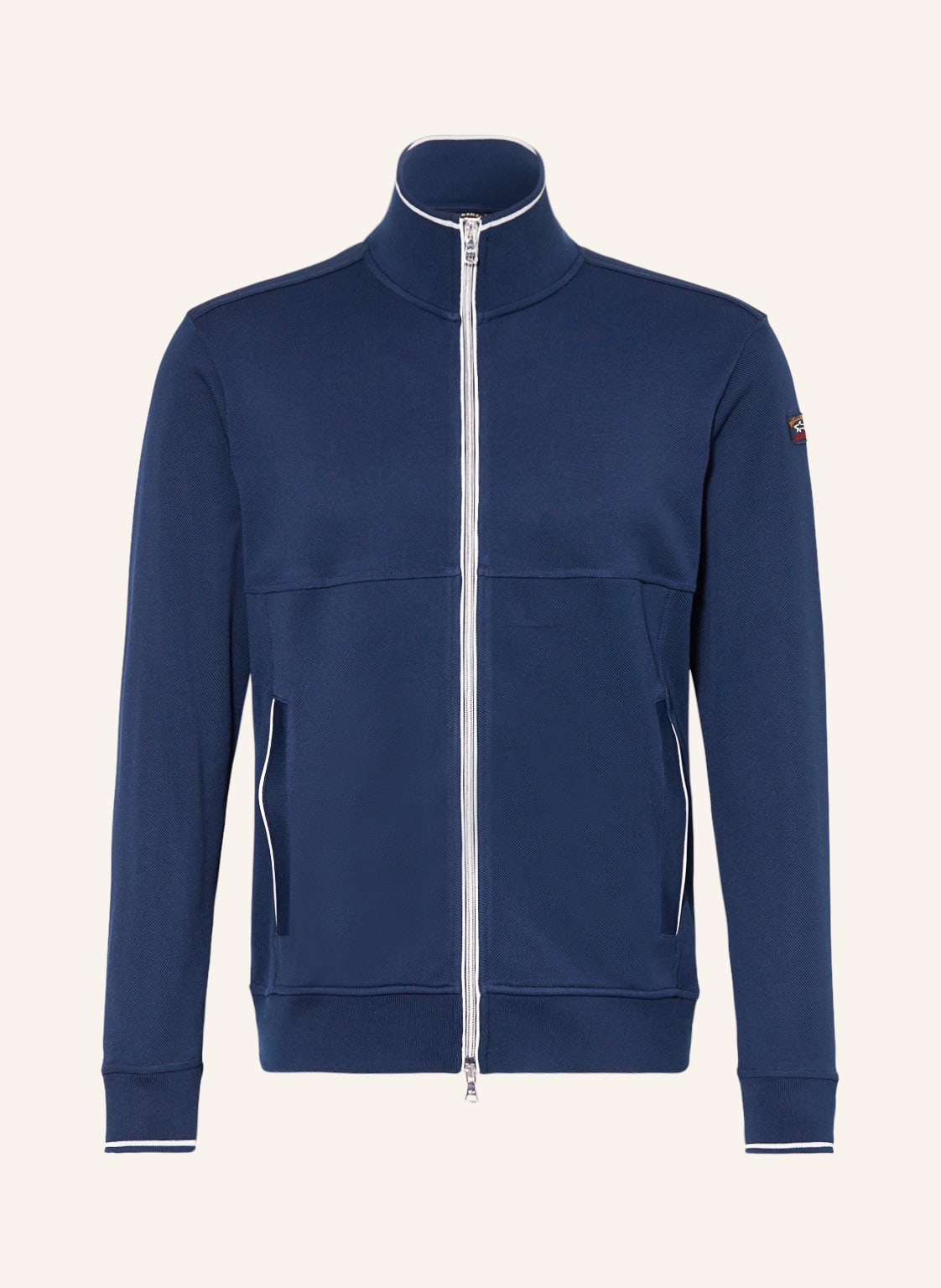 Image of Paul & Shark Piqué-Jacke blau