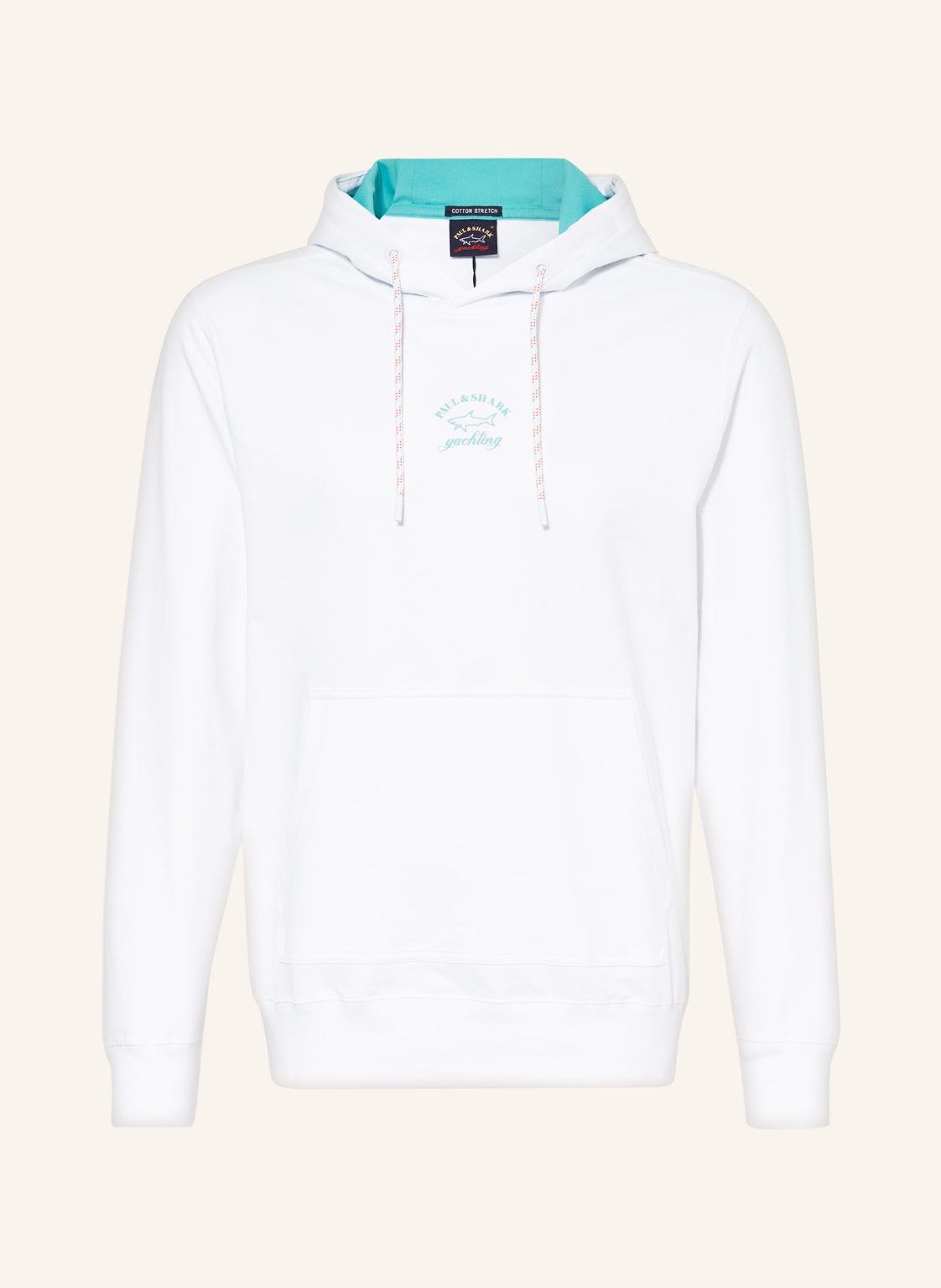 Image of Paul & Shark Hoodie weiss