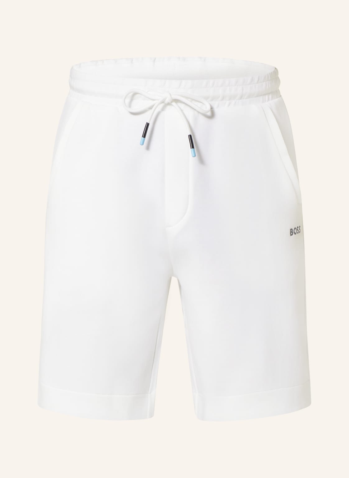 Image of Boss Sweatshorts Headlo weiss