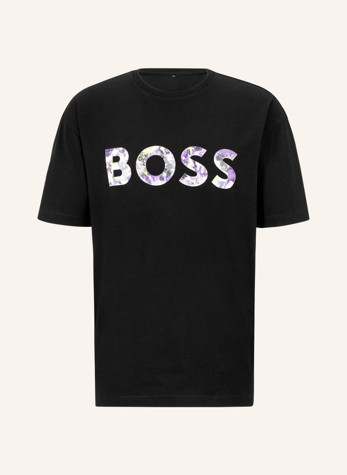 Image of Boss T-Shirt Lotus schwarz