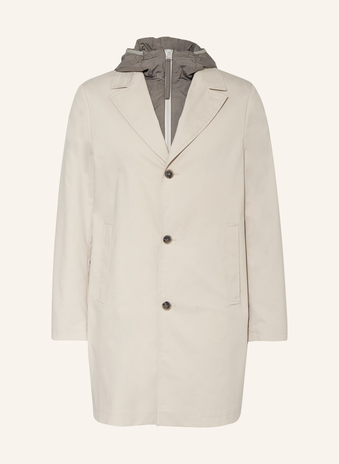 Image of Cinque Mantel Ciwales Mit Abnehmbarer Blende braun