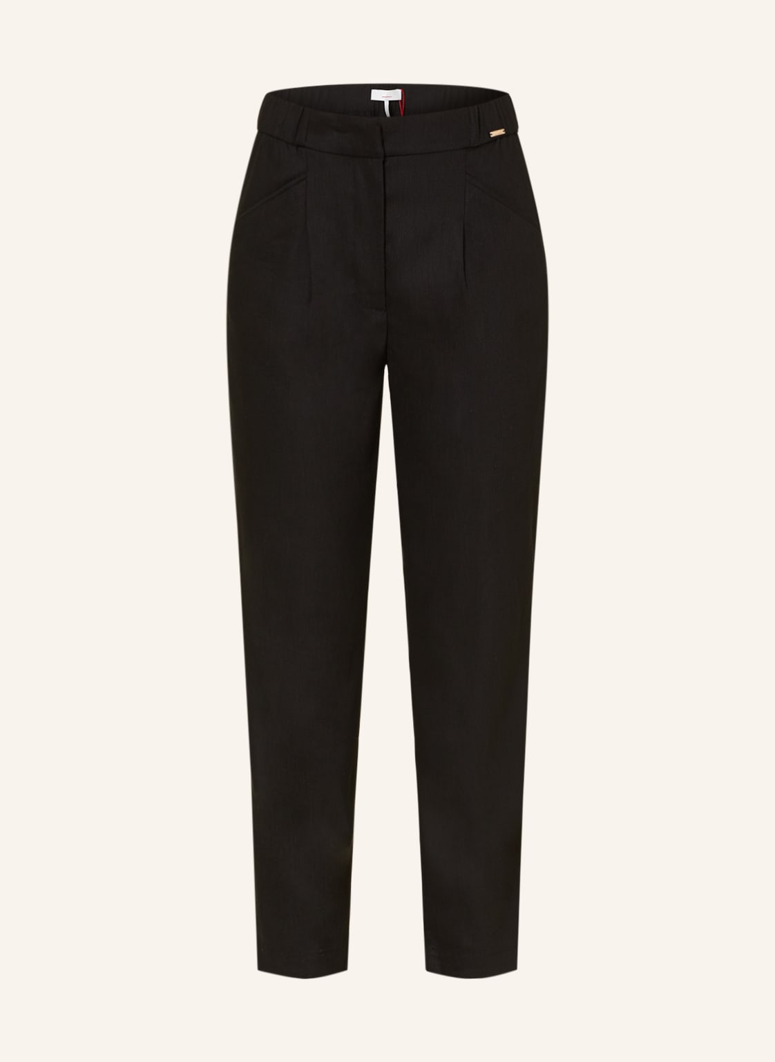 Image of Cinque 7/8-Hose Cihenrico Mit Leinen schwarz