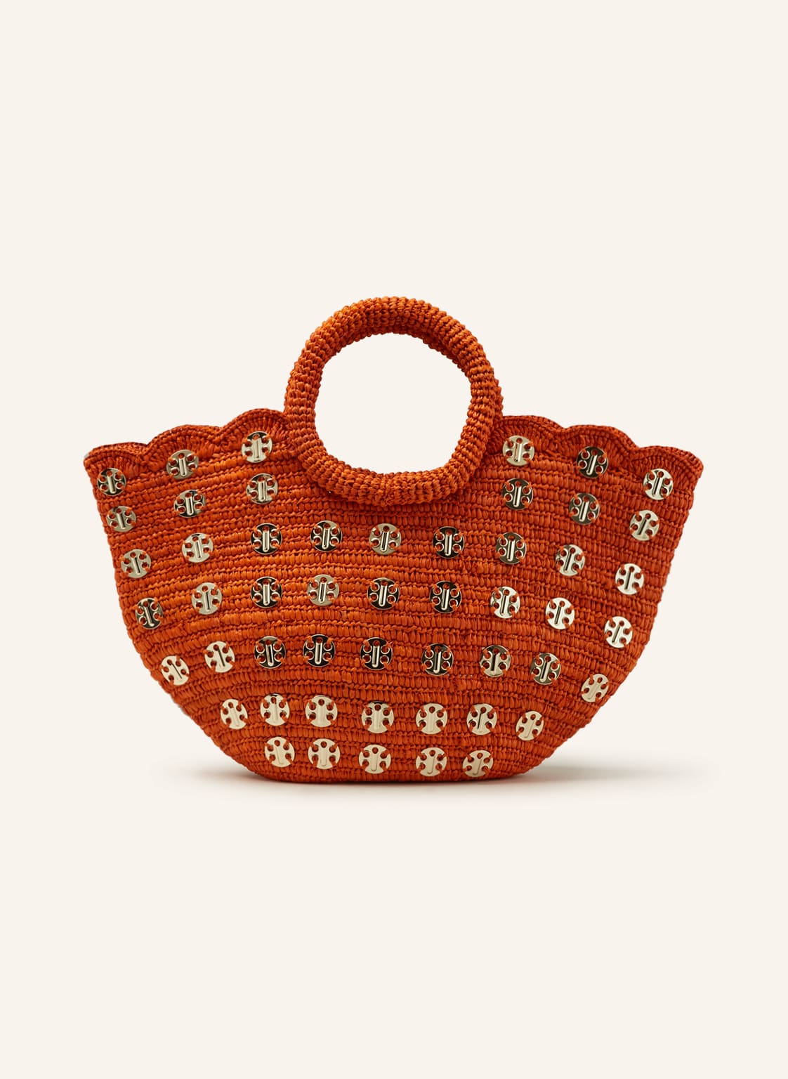 Image of Paco Rabanne Handtasche Rabane Basket orange