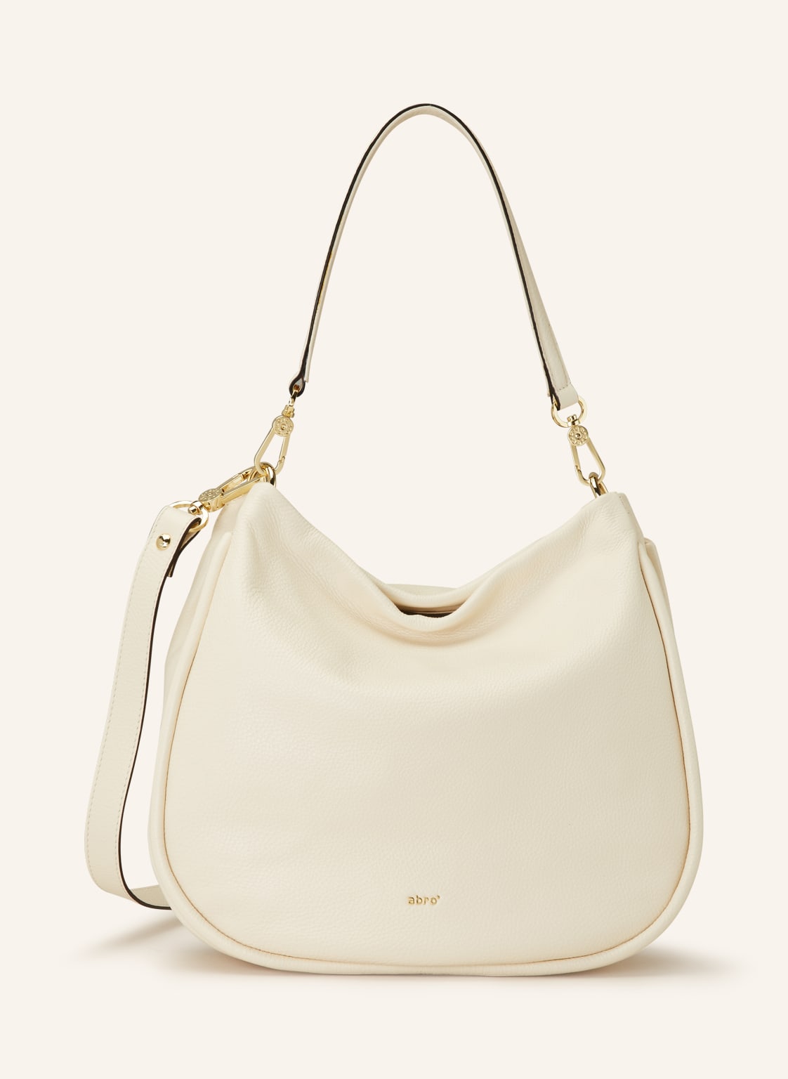 Image of Abro Hobo-Bag Willow beige