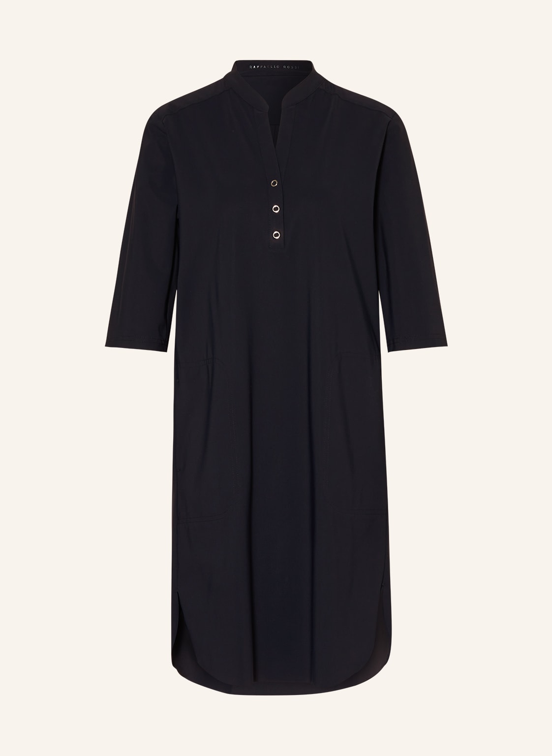 Image of Raffaello Rossi Jerseykleid Ambra Mit 3/4-Arm blau