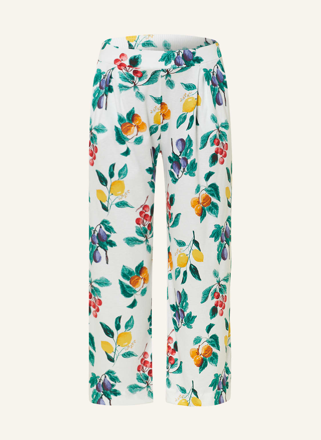 Image of Calida 7/8-Schlafhose Favourites Fruits weiss