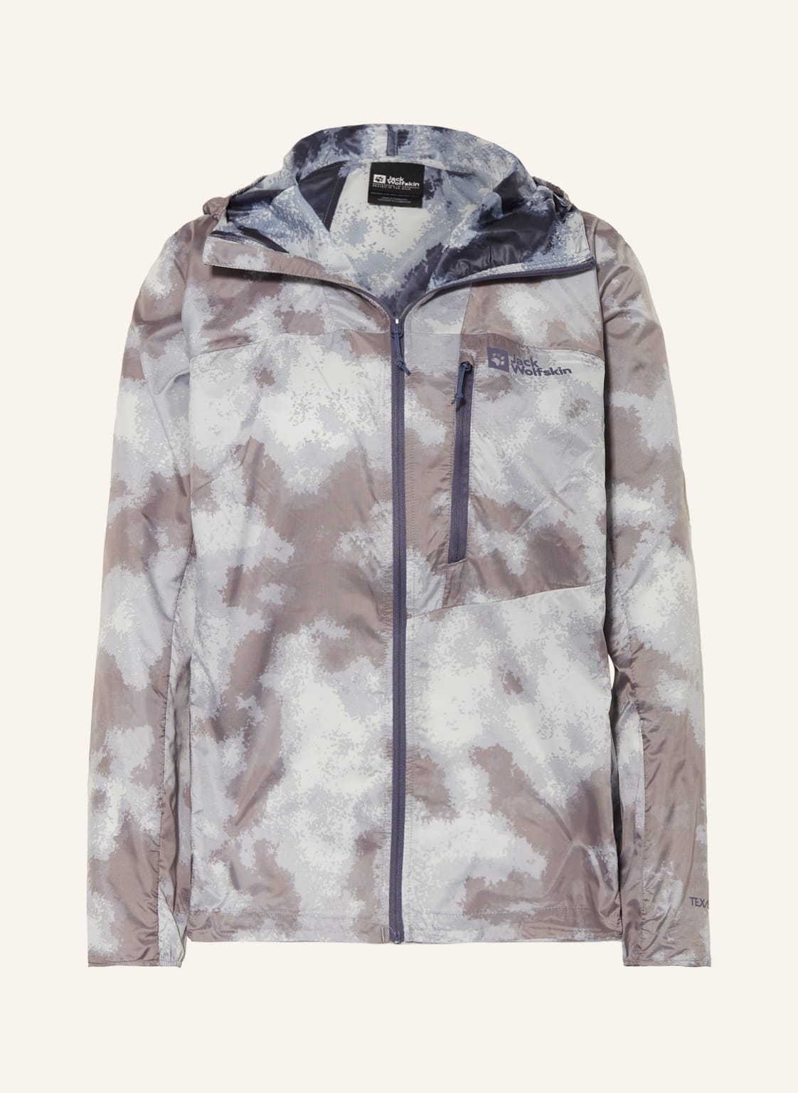 Image of Jack Wolfskin Windbreaker Prelight grau