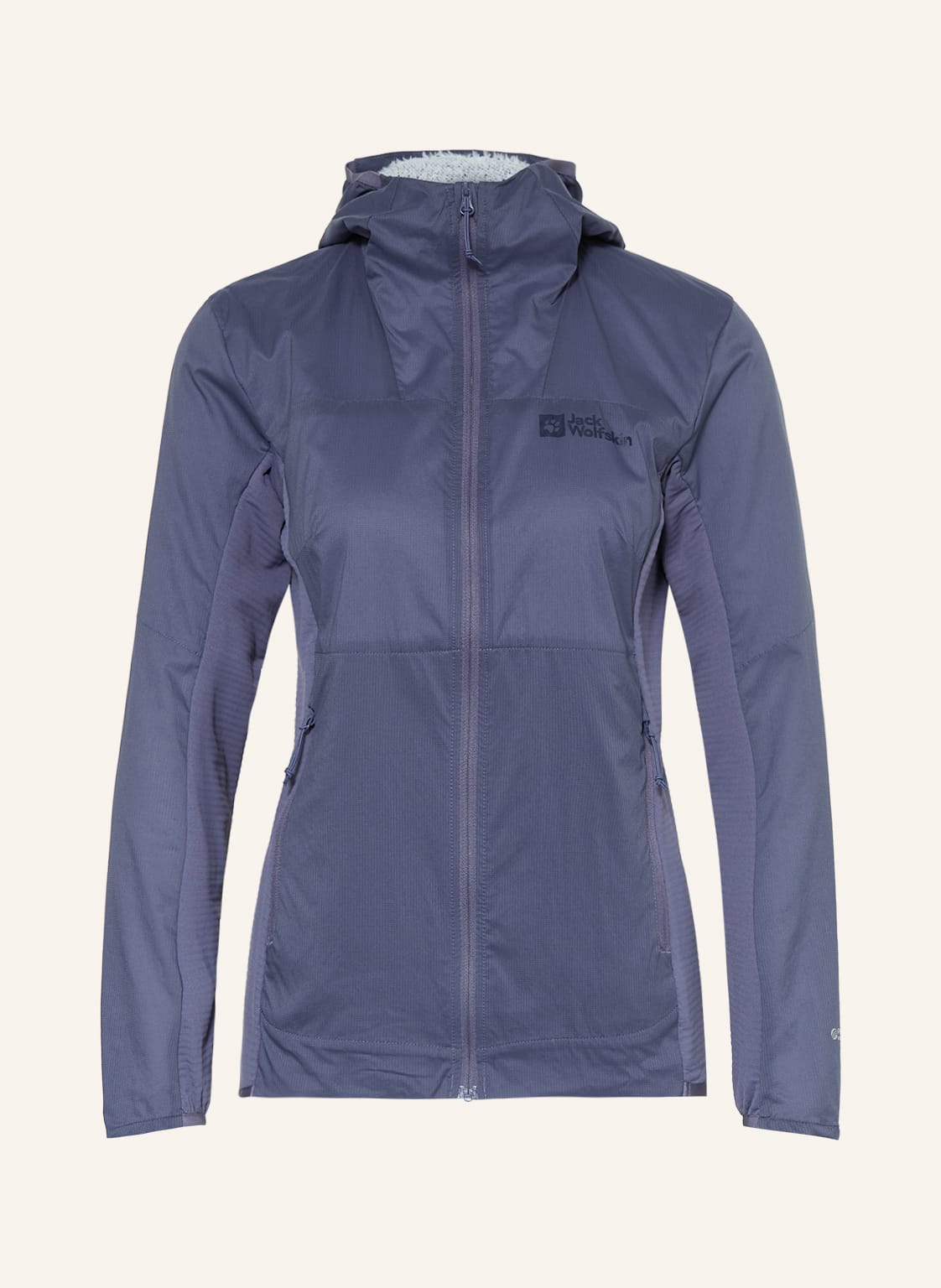 Image of Jack Wolfskin Hybrid-Jacke Prelight Alpha grau