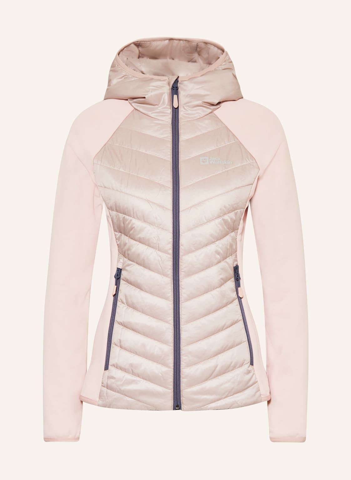 Image of Jack Wolfskin Hybrid-Steppjacke Routeburn Pro Hybrid rosa