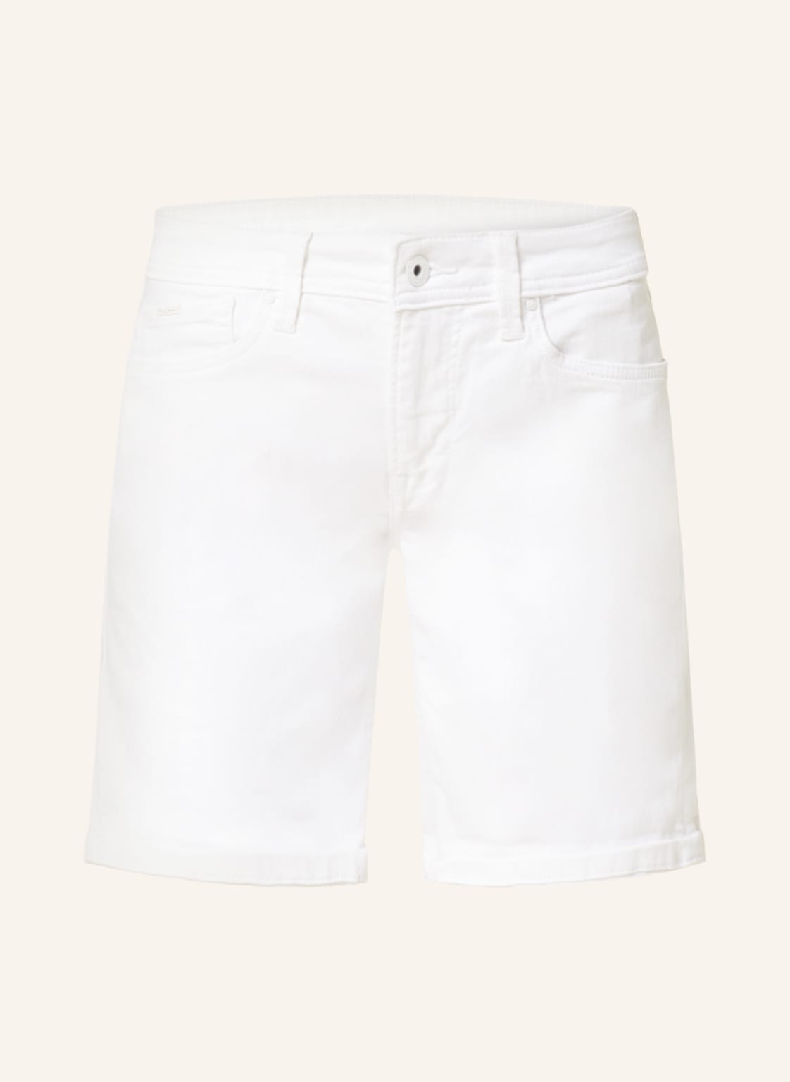Image of Pepe Jeans Jeansshorts Poppy weiss
