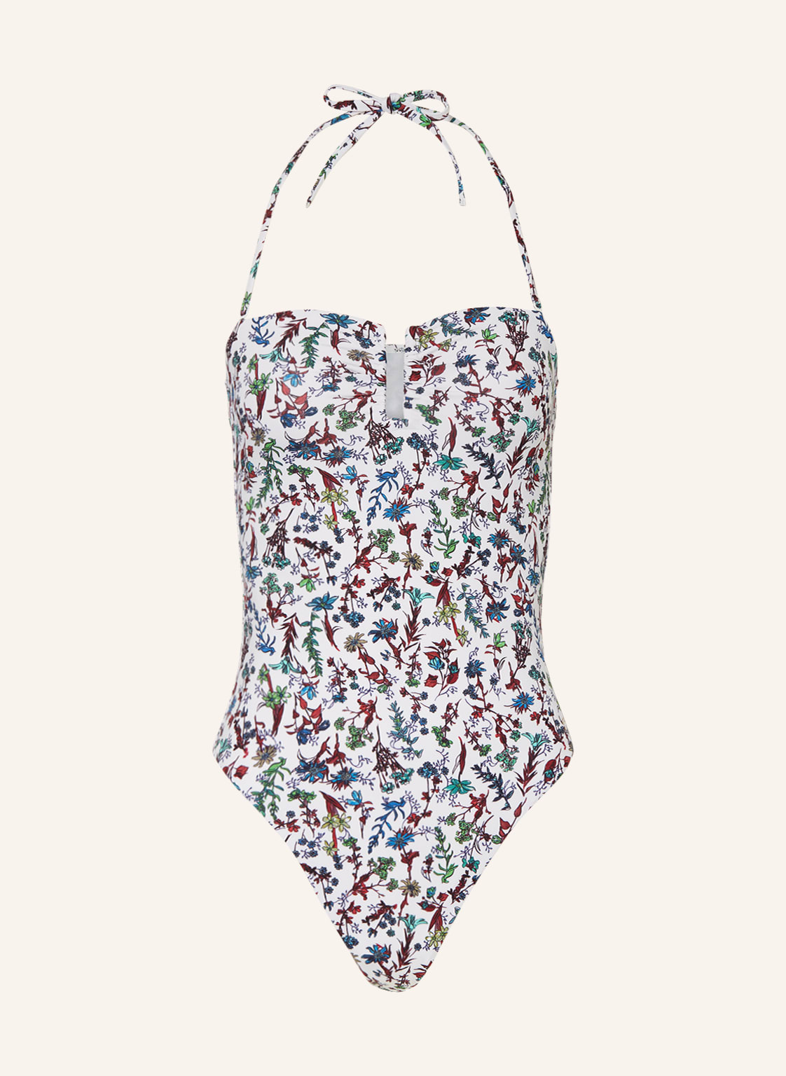 Image of Tommy Hilfiger Bandeau-Badeanzug weiss