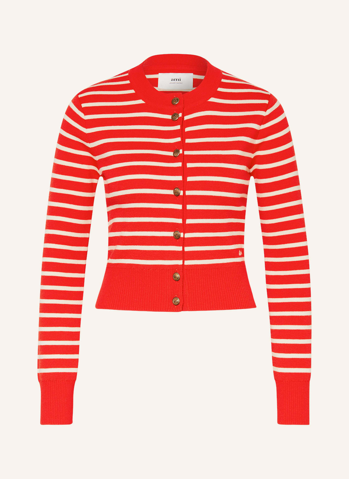 Image of Ami Paris Strickjacke rot