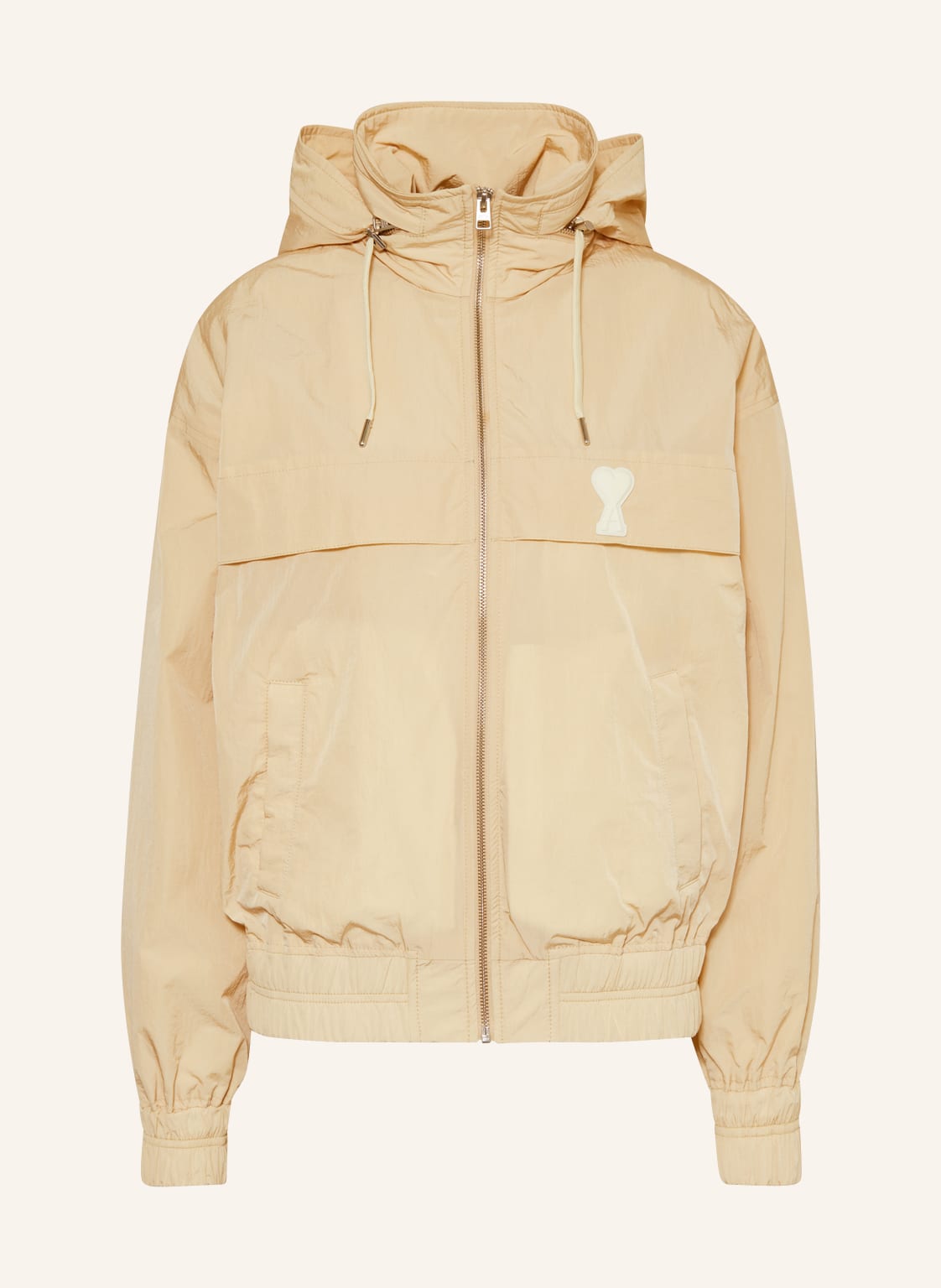 Image of Ami Paris Windbreaker beige