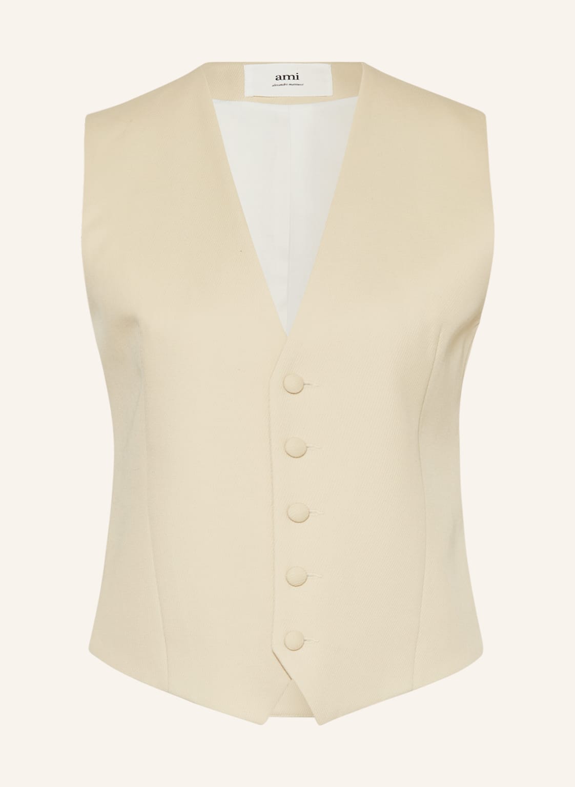 Image of Ami Paris Weste beige