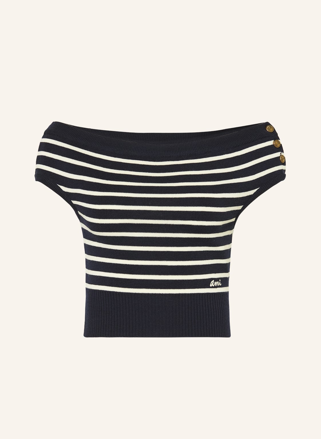 Image of Ami Paris Stricktop blau