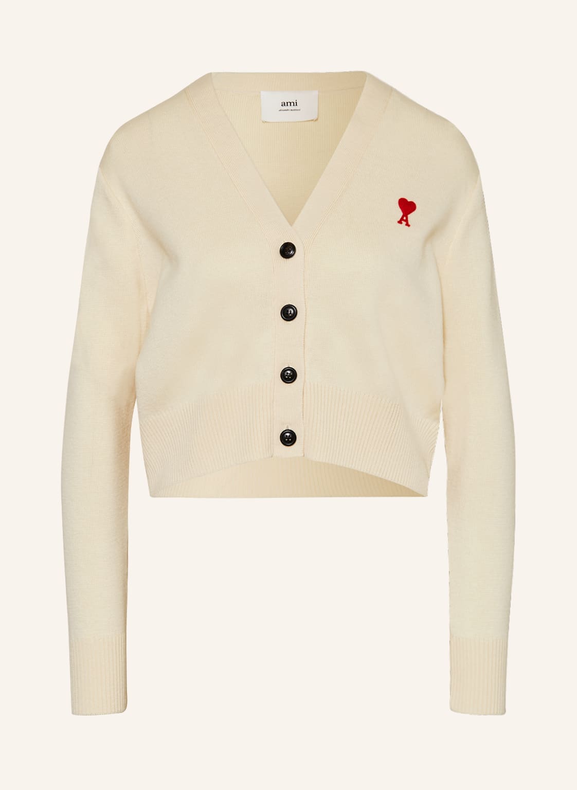 Image of Ami Paris Strickjacke beige