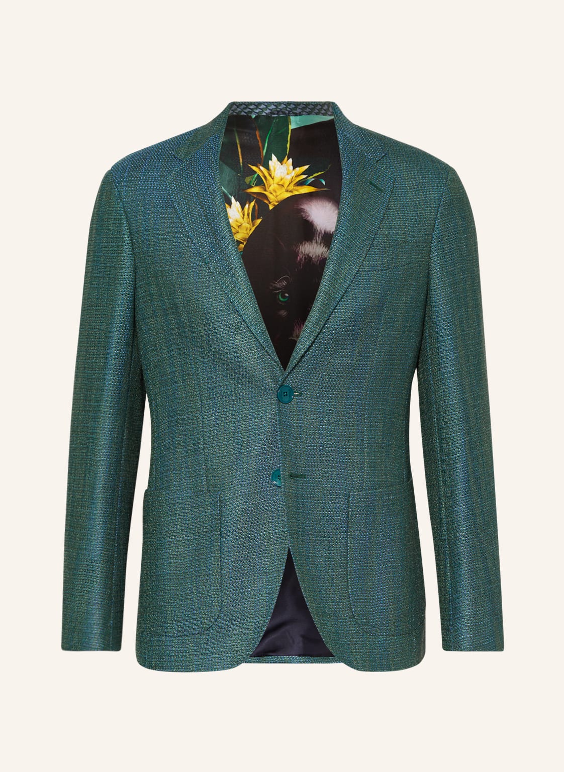 Image of Etro Sakko Slim Fit gruen