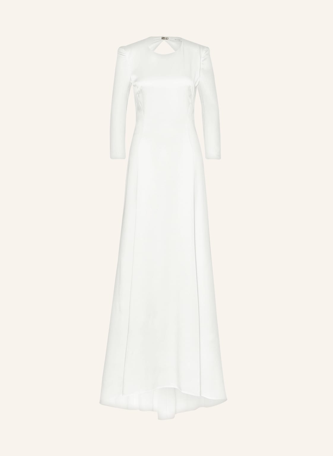 Image of Ivy Oak Abendkleid Madita Aus Satin Mit Cut-Out weiss