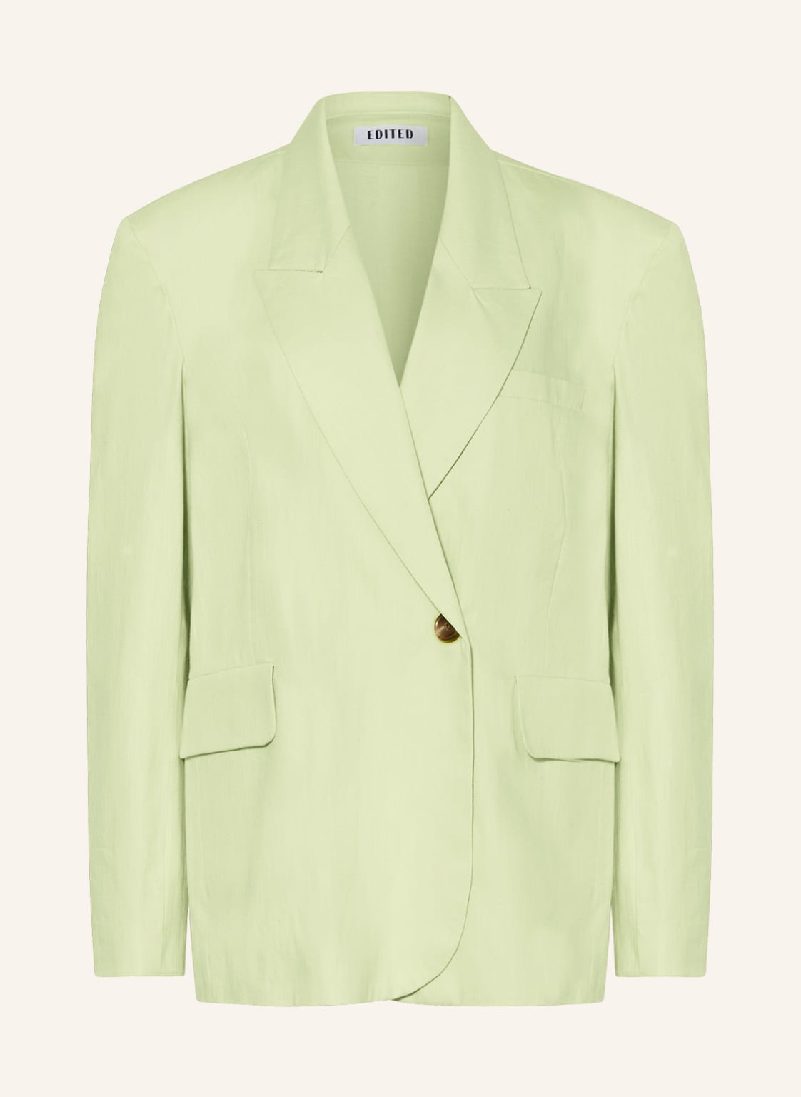 Image of Edited Blazer Zorya Mit Leinen gruen