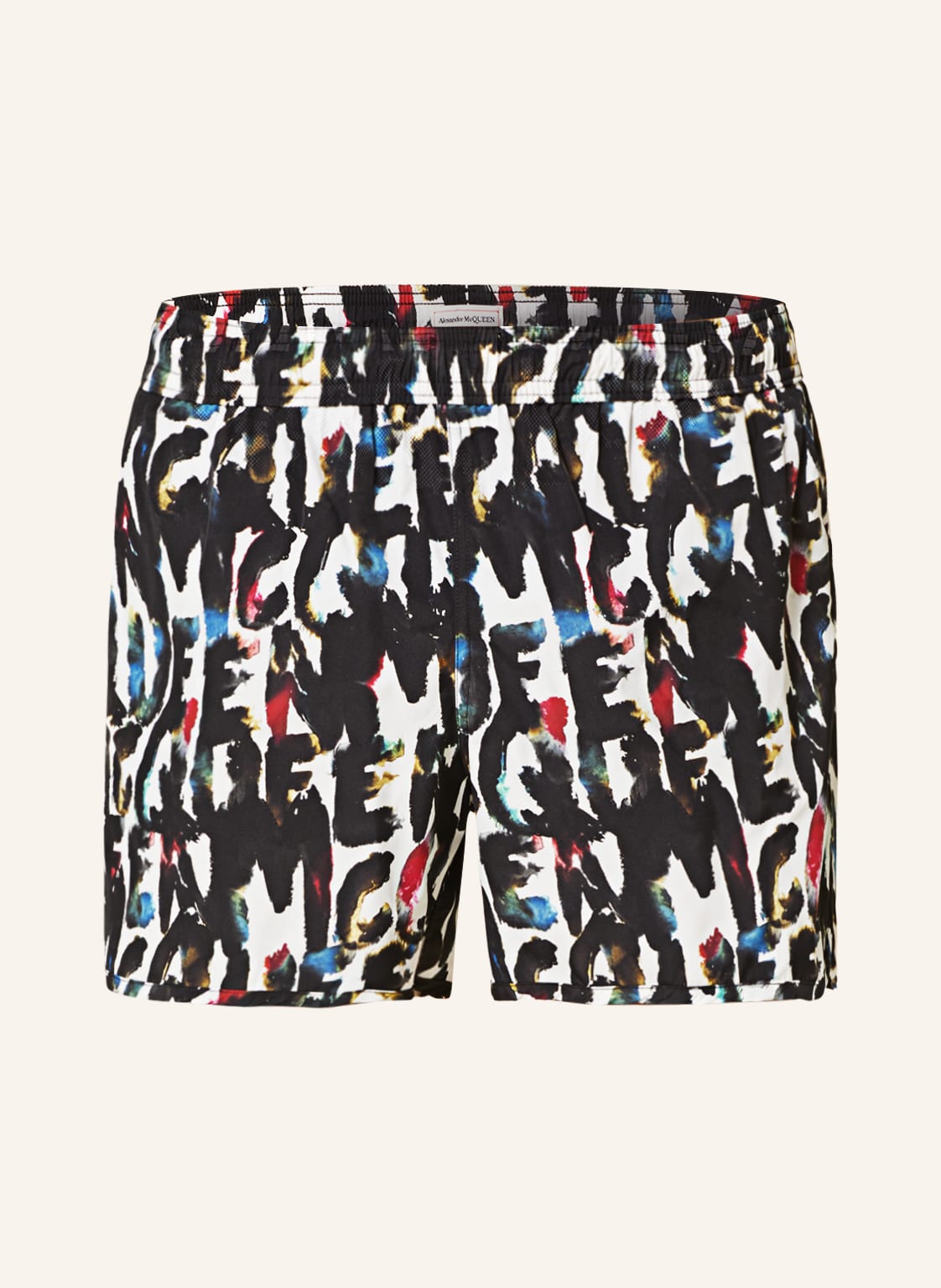 Image of Alexander Mcqueen Badeshorts schwarz