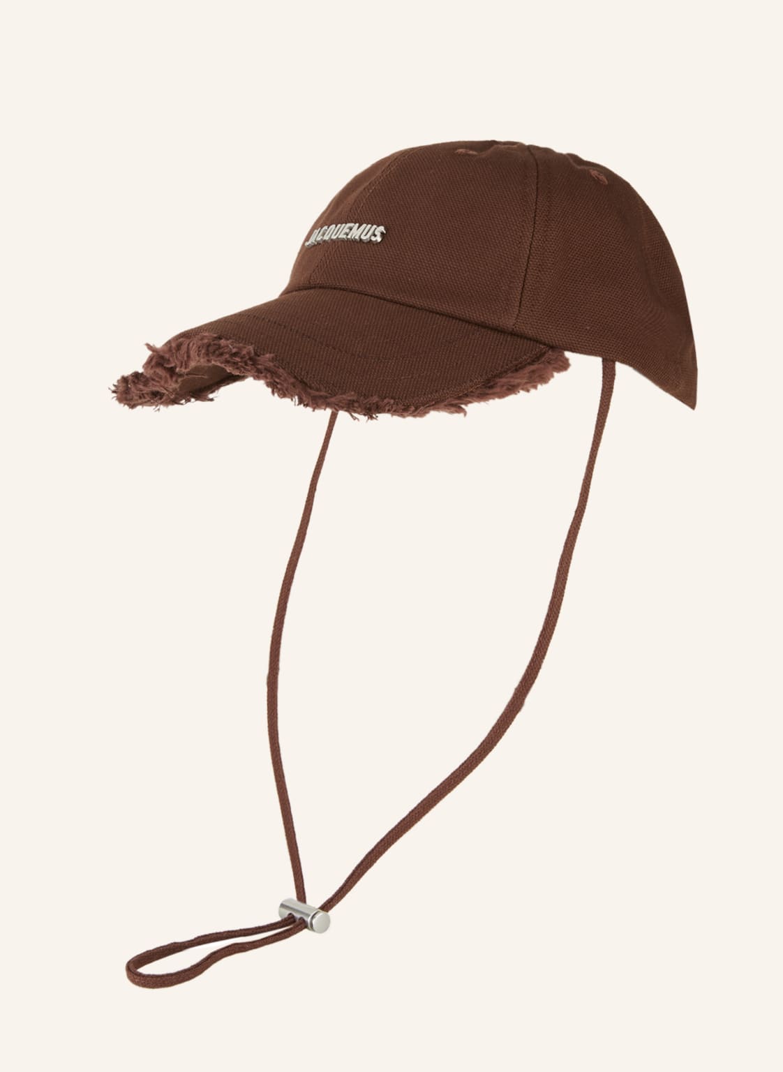 Image of Jacquemus Cap La Casquette Artichaut braun