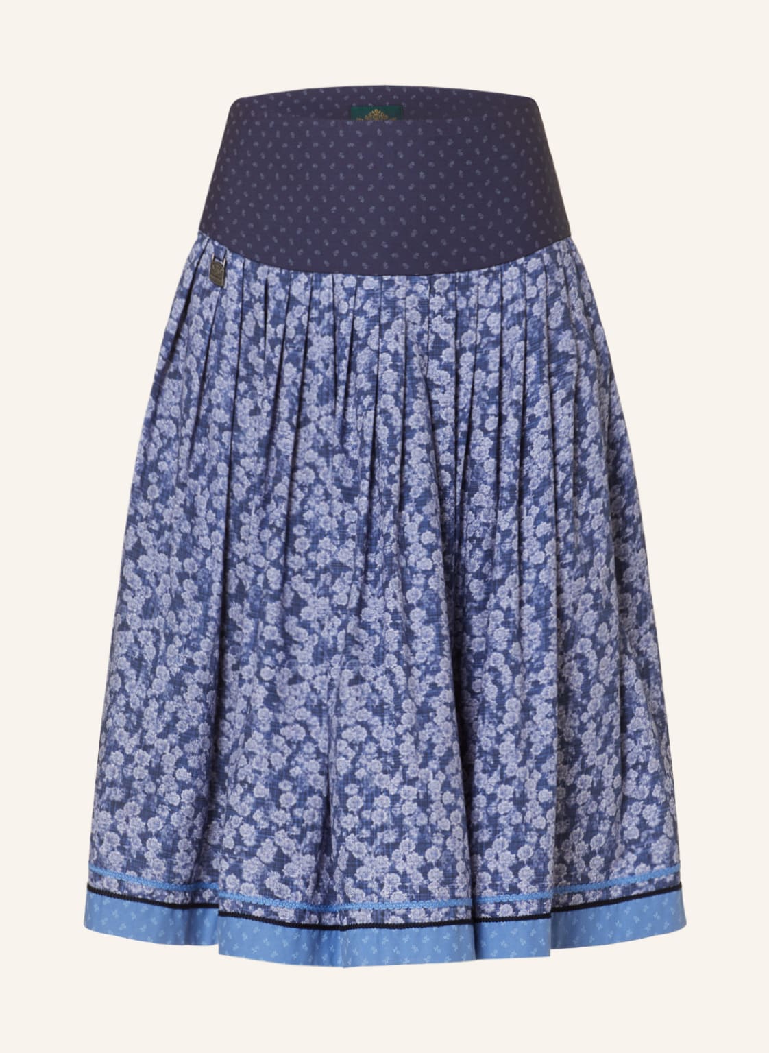 Image of Hammerschmid Trachtenrock Ulm blau