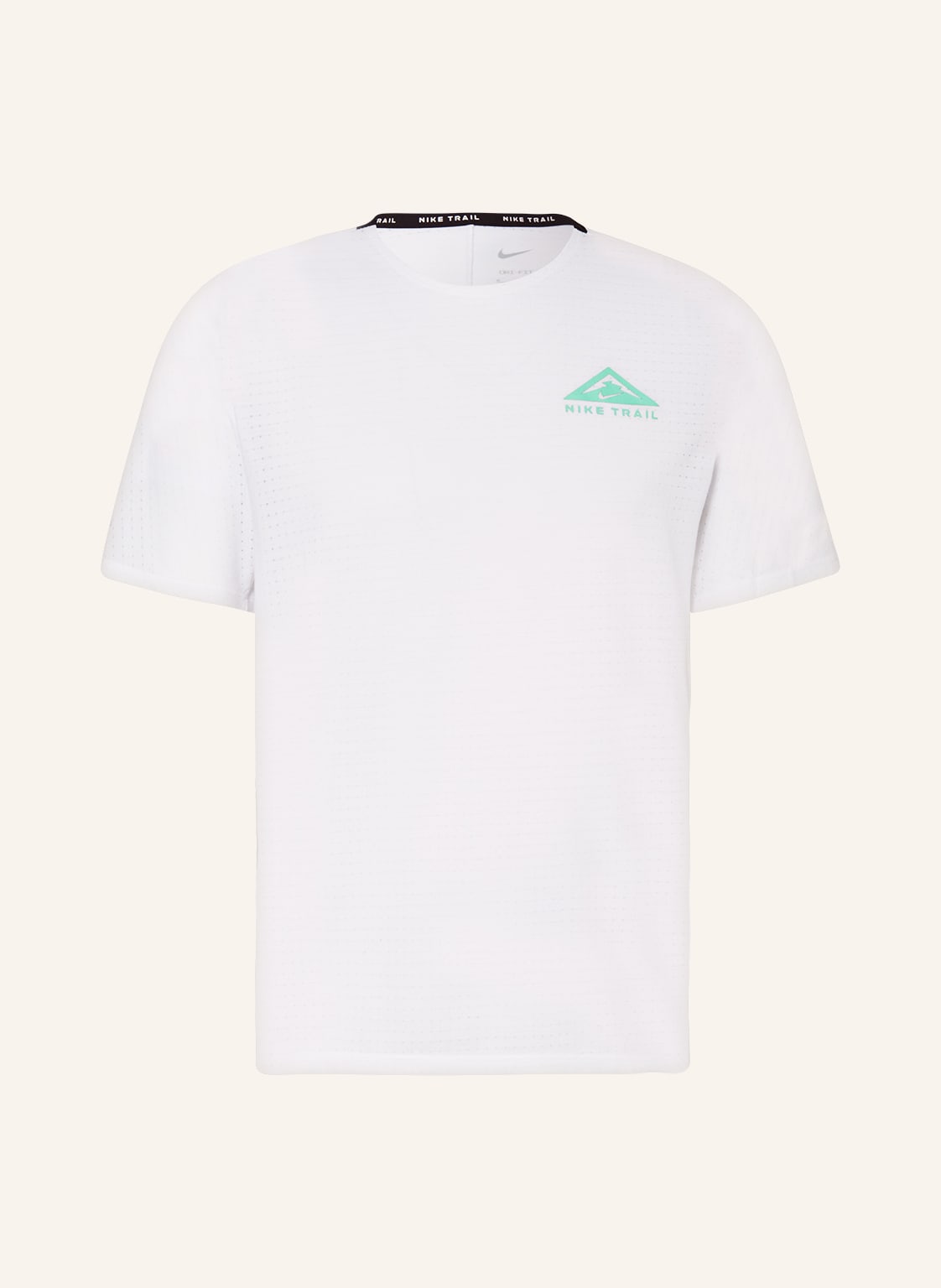 Image of Nike Laufshirt Dri-Fit Trail Solar Chase weiss