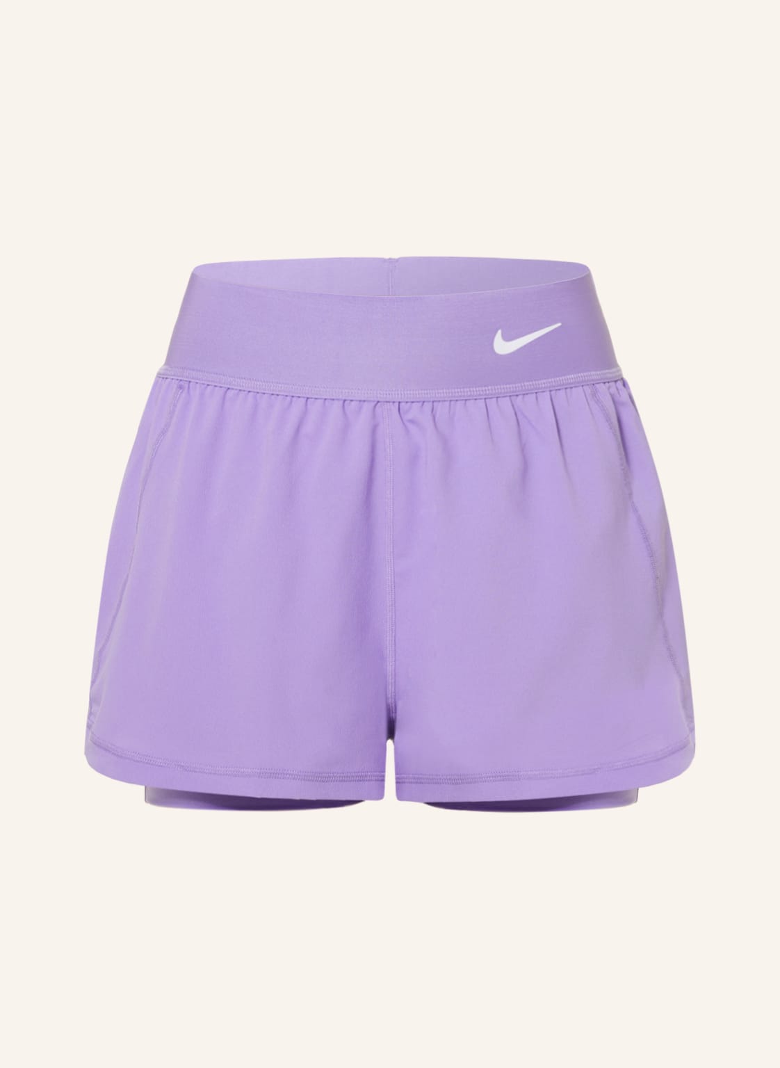 Image of Nike 2-In-1-Tennisshorts Court Dri-Fit Advantage violett