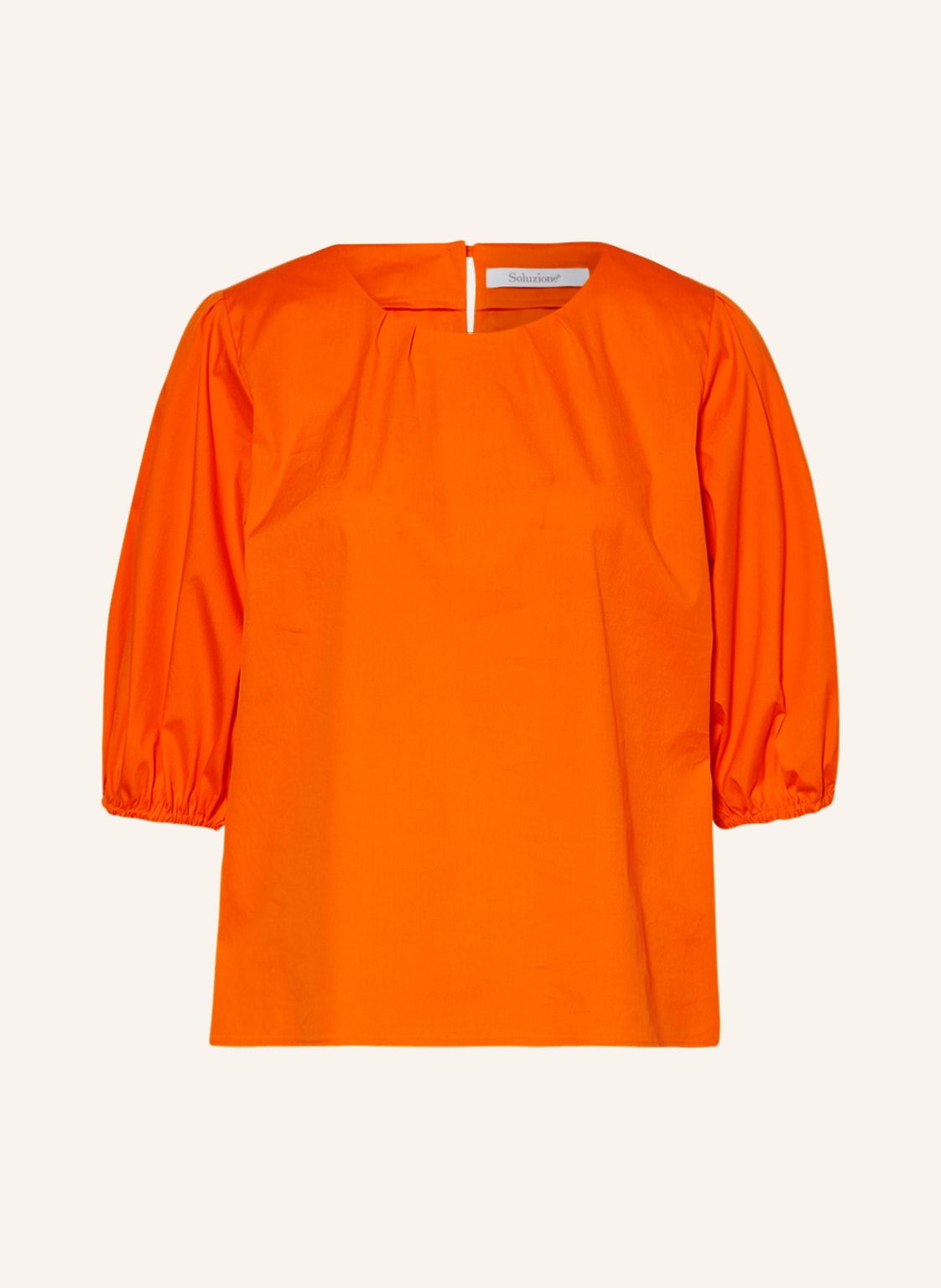 Image of Soluzione Blusenshirt Mit 3/4-Arm orange