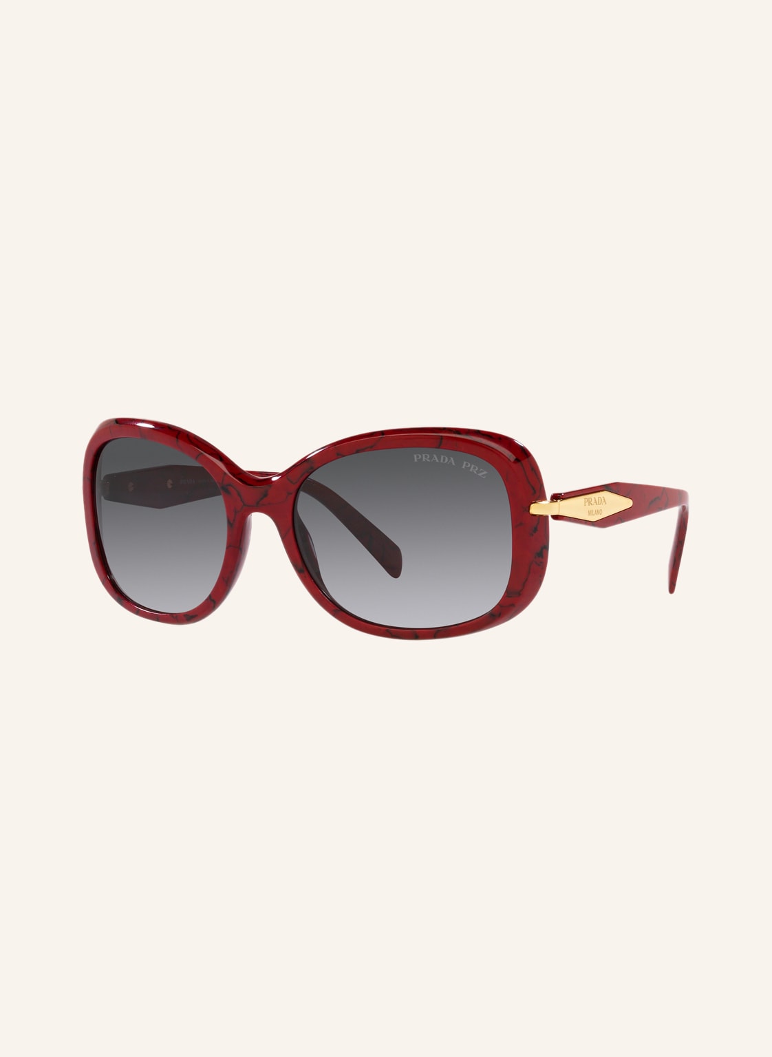 Image of Prada Sonnenbrille Ft 0987 Cyrille-02 rot