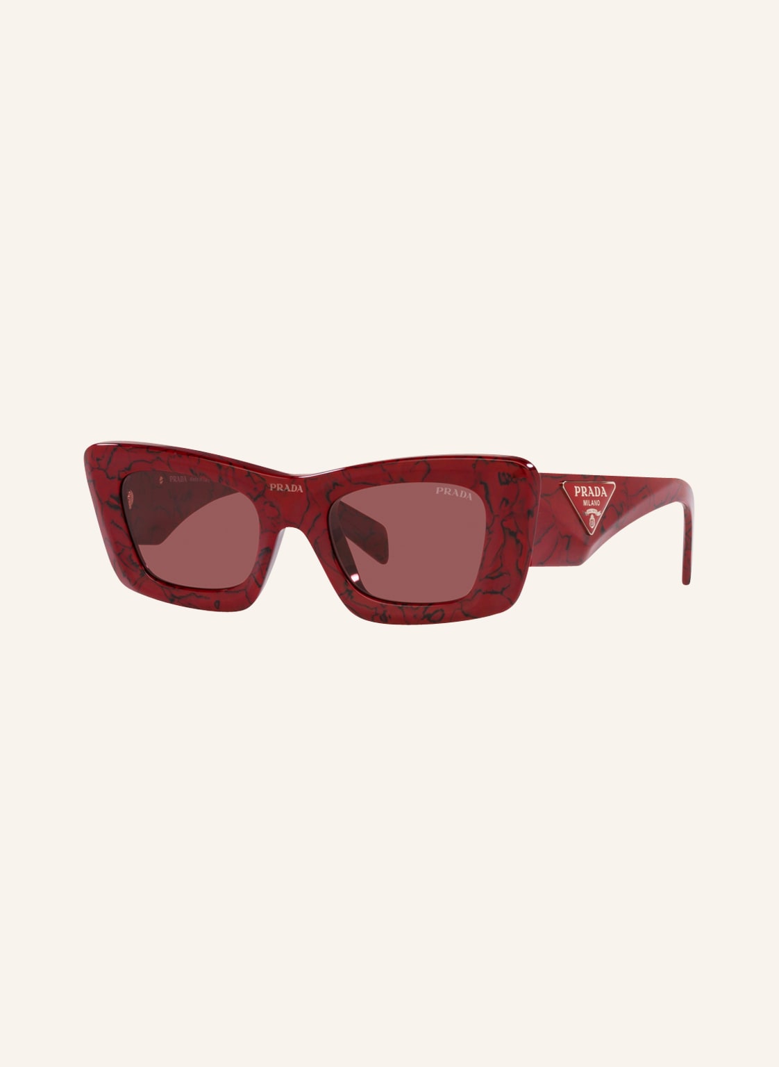 Image of Prada Sonnenbrille Pr 13zs rot