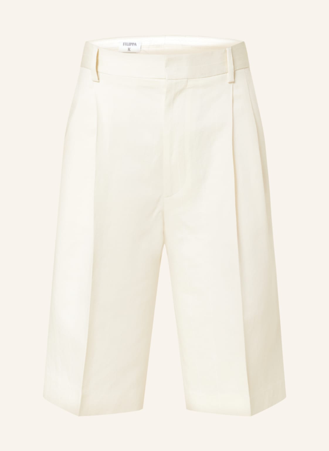 Image of Filippa K Shorts Mit Leinen weiss