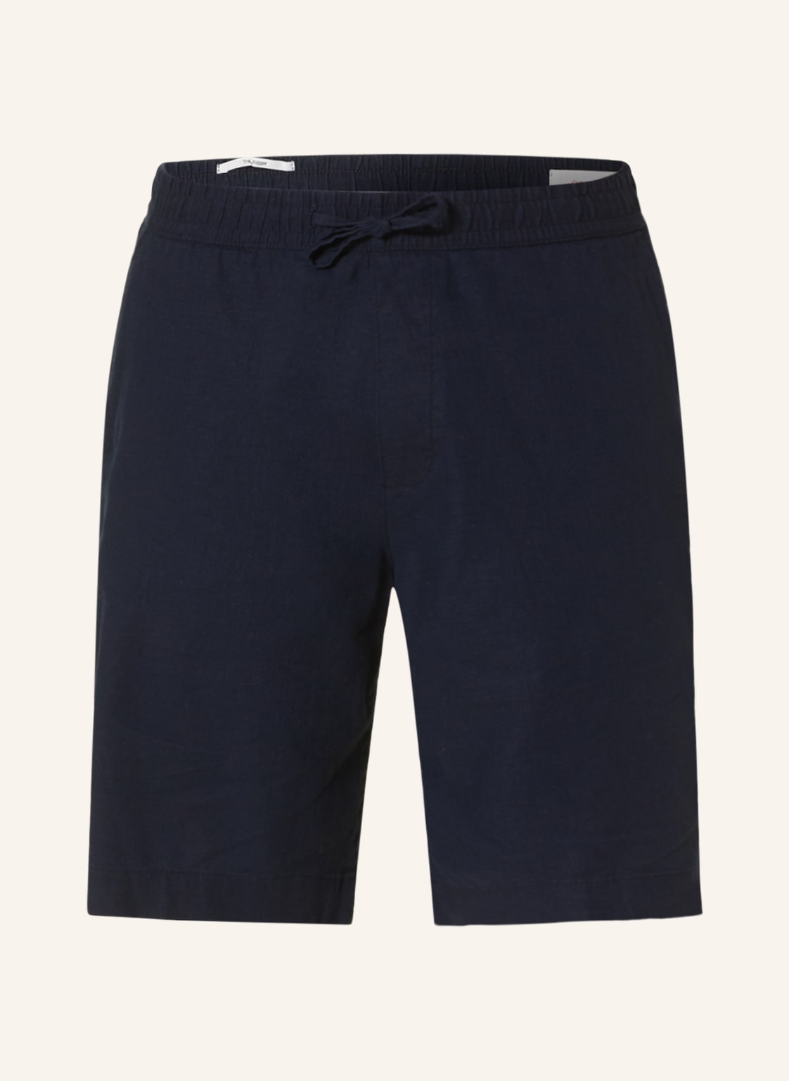 Image of S.Oliver Red Shorts Relaxed Fit Mit Leinen blau