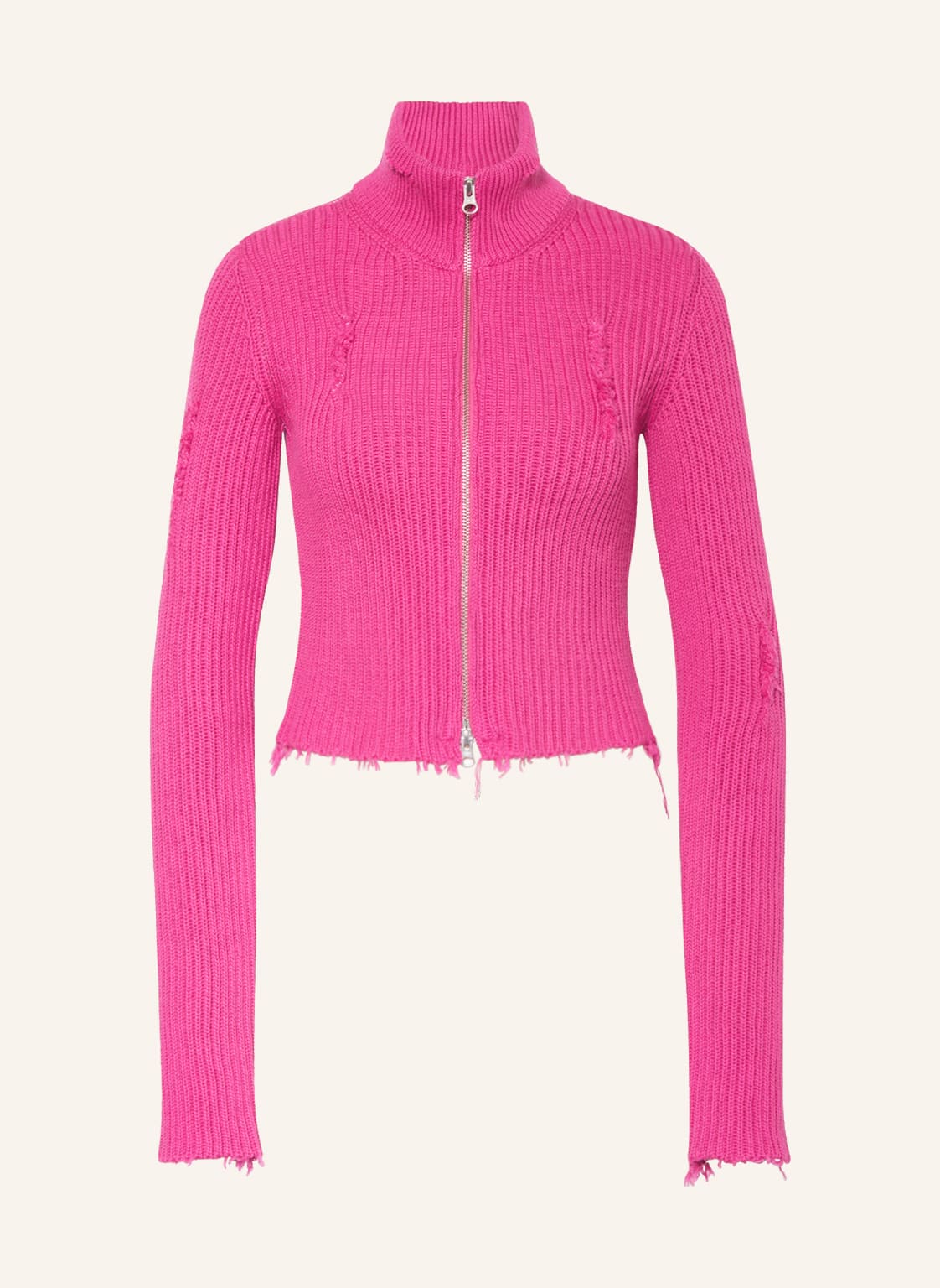 Image of mm6 Maison Margiela Strickjacke pink