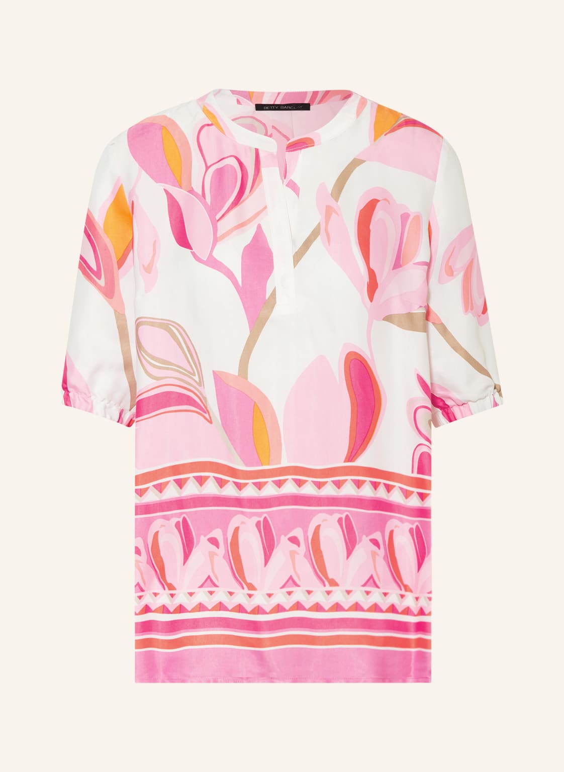Image of Betty Barclay Blusenshirt Aus Satin rosa