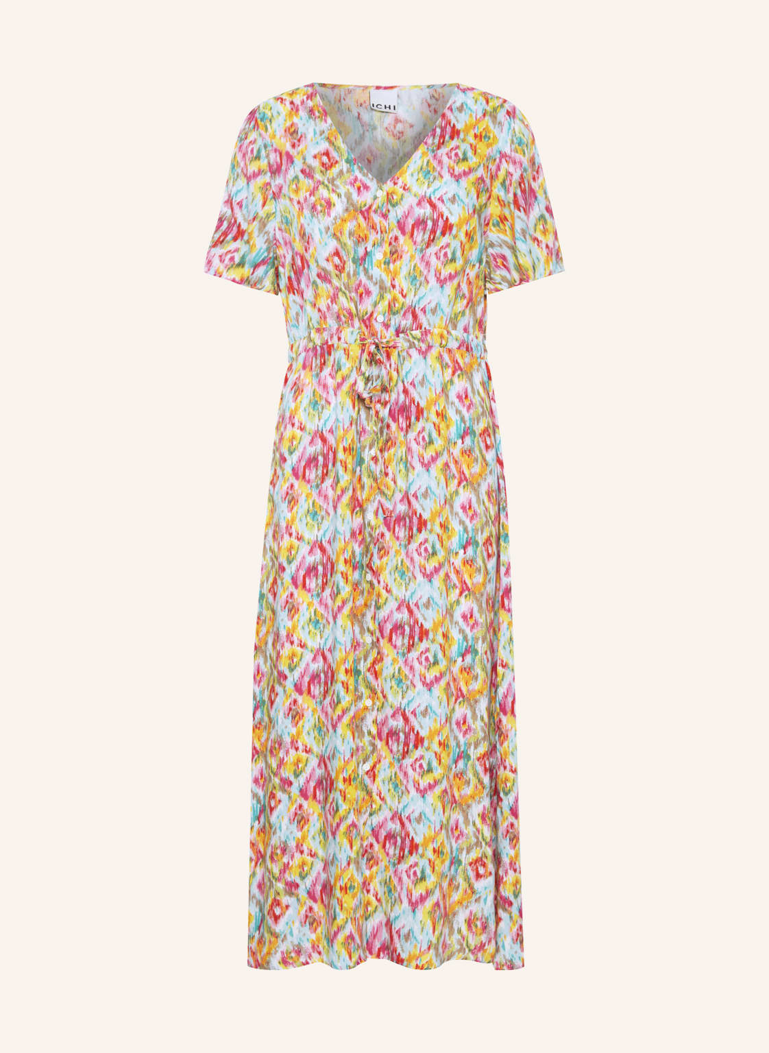 Image of Ichi Hemdblusenkleid Ihvera pink